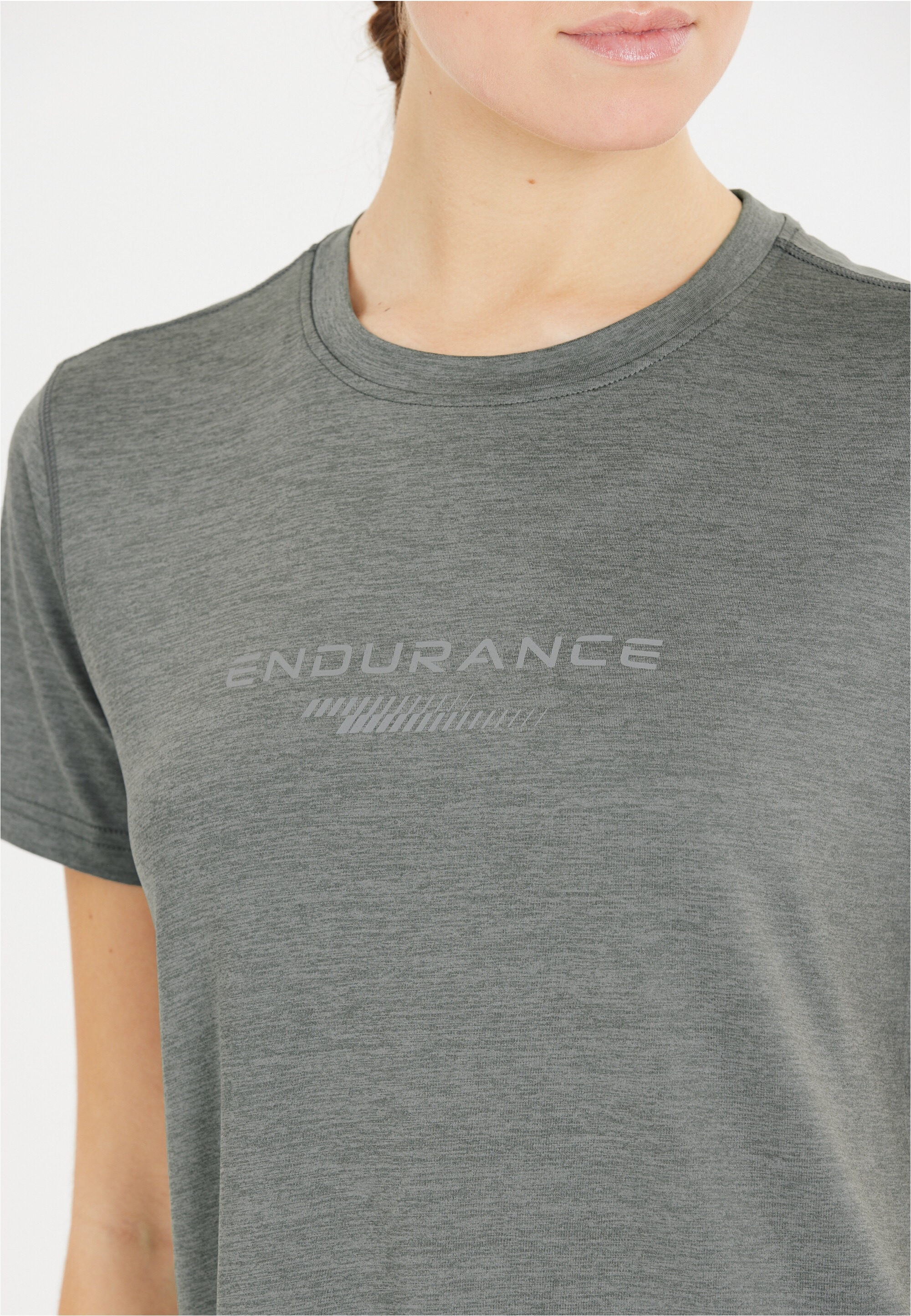 ENDURANCE Funktionsshirt »WANGE MELANGE«, (1 tlg.), mit innovativer QUICK DRY-Technologie