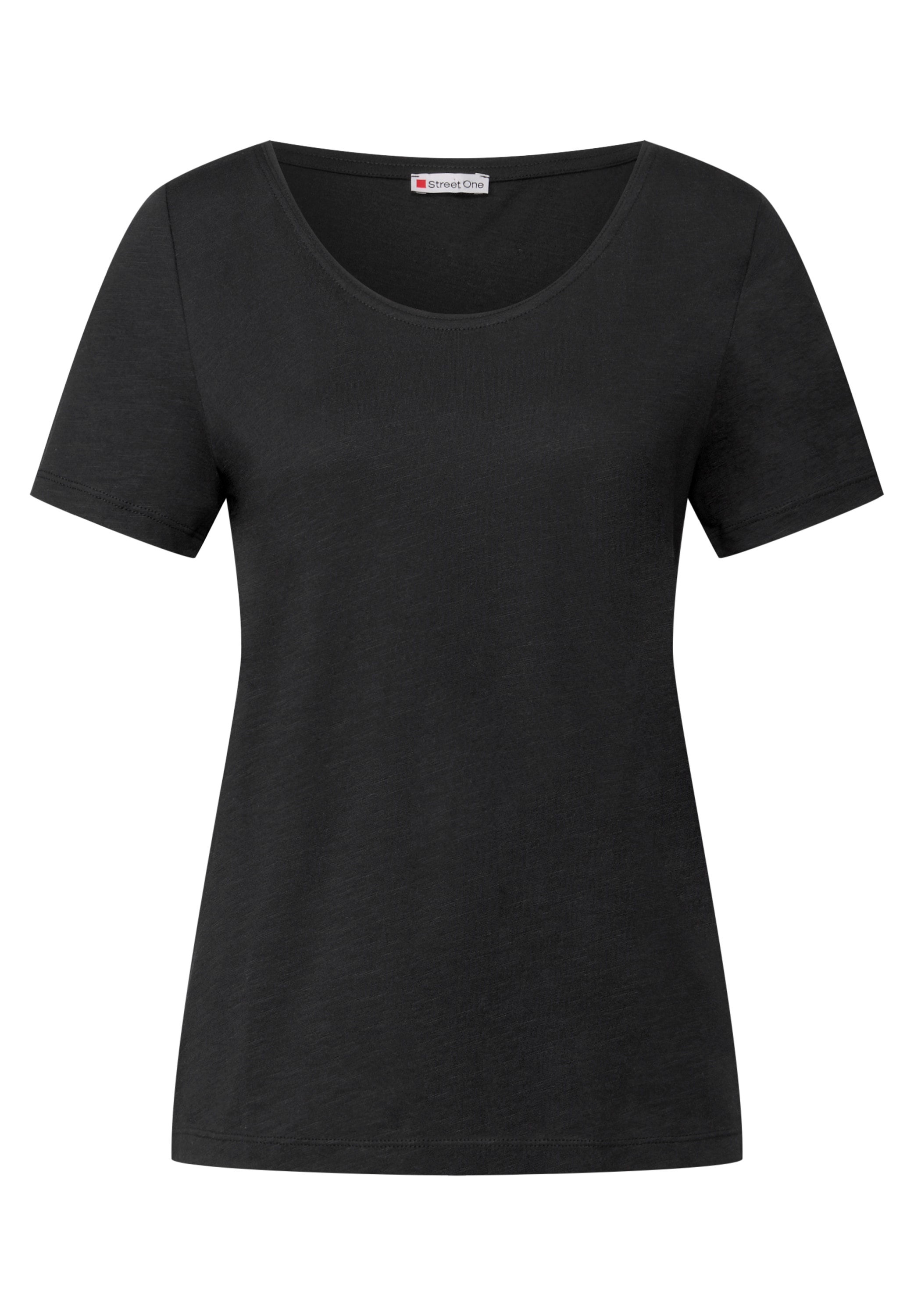 STREET ONE V-Shirt, im soften Baumwoll-Mix