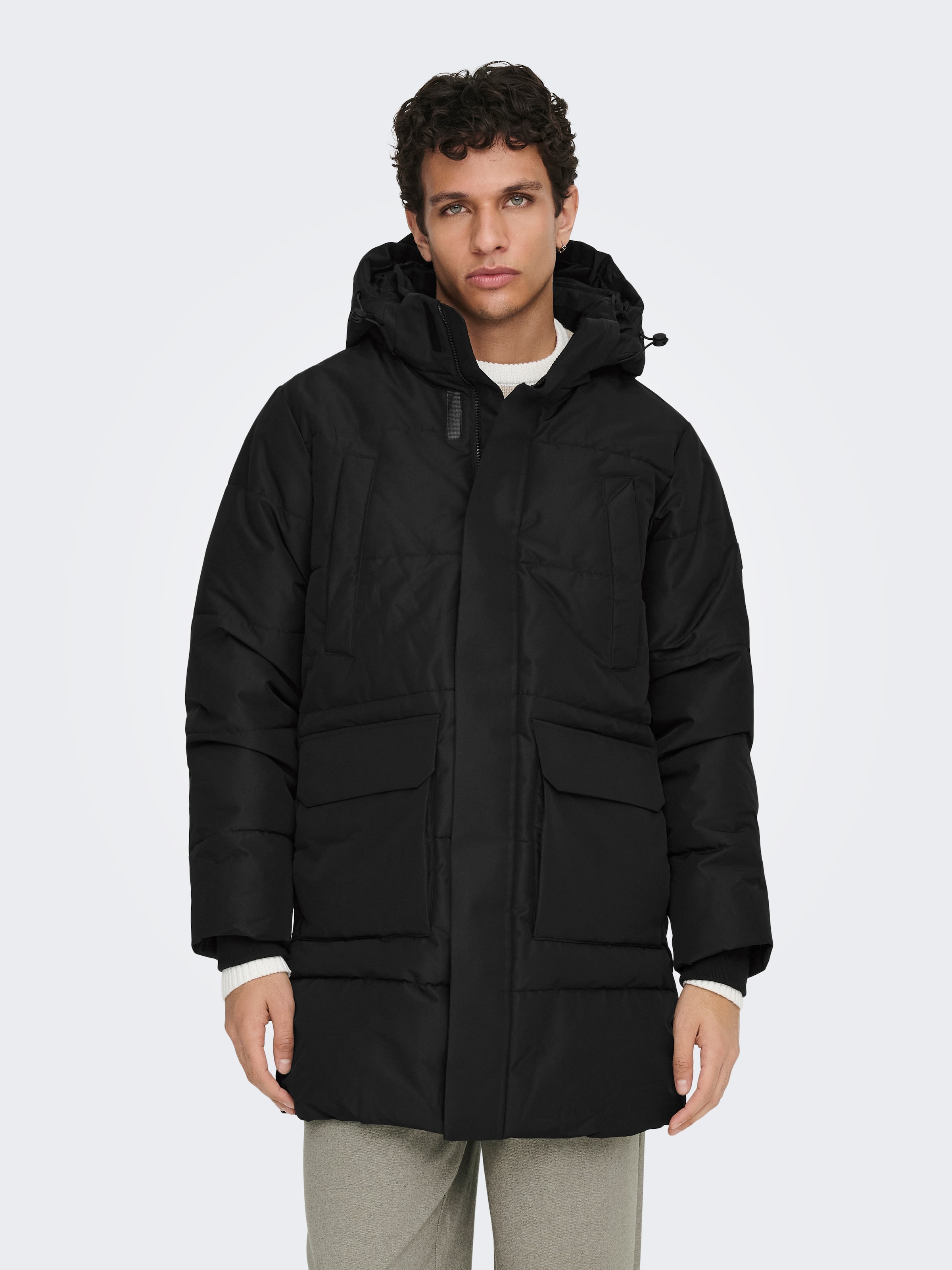 ONLY & SONS Parka "ONSCAM PARKA OTW" mit Kapuze günstig online kaufen