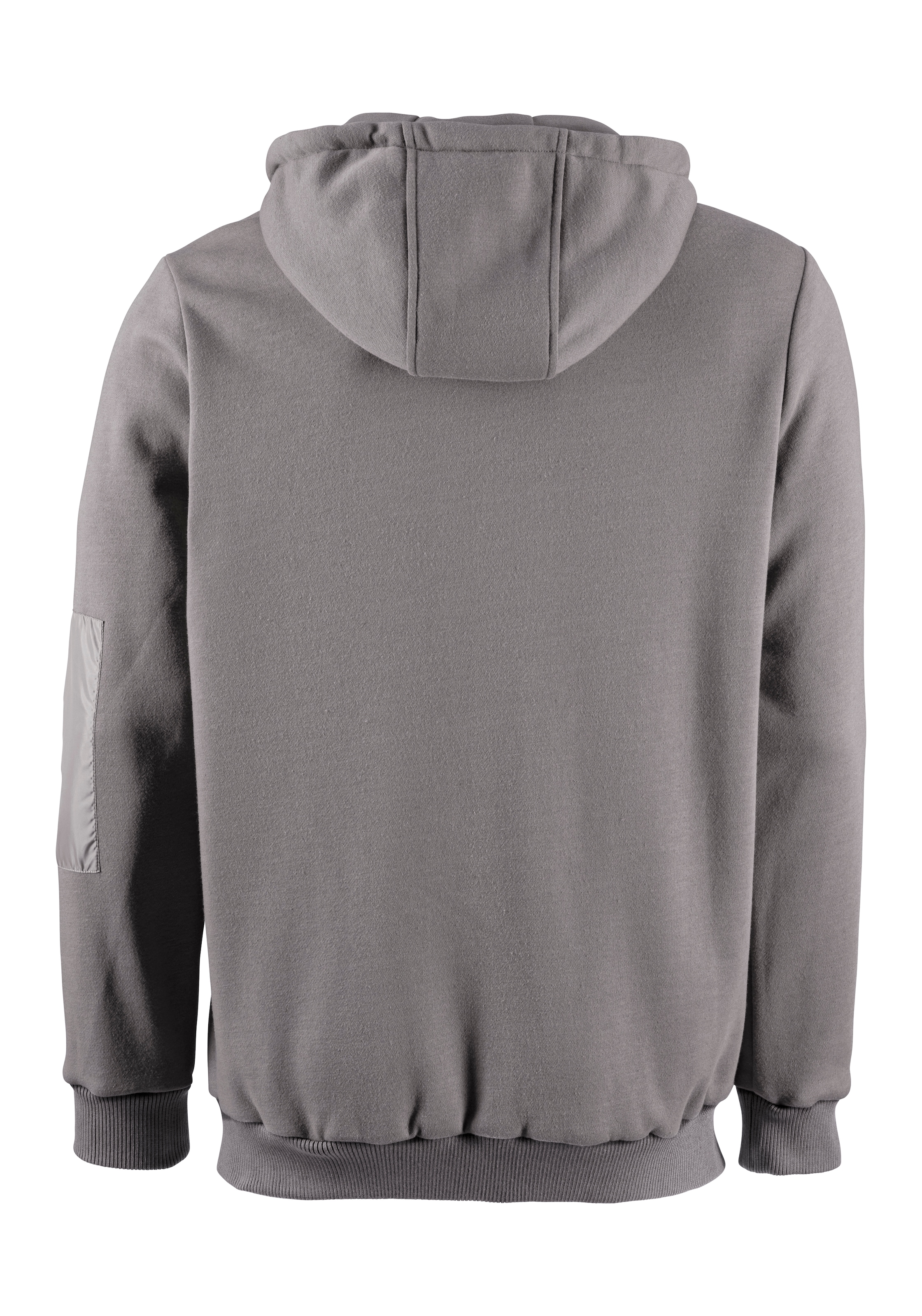 H.I.S Kapuzensweatjacke, im vorderen Bereich gesteppt, mit abnehmbarer Kapuze