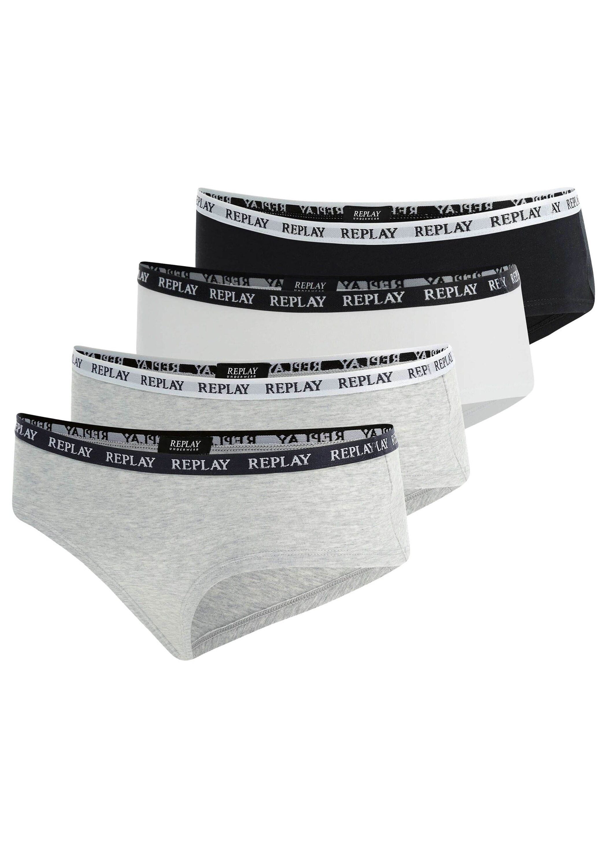 Replay Panty "Panty REPLAY LADY CULOTTE Style 1 T/C 4pcs waterfall pack 4er günstig online kaufen