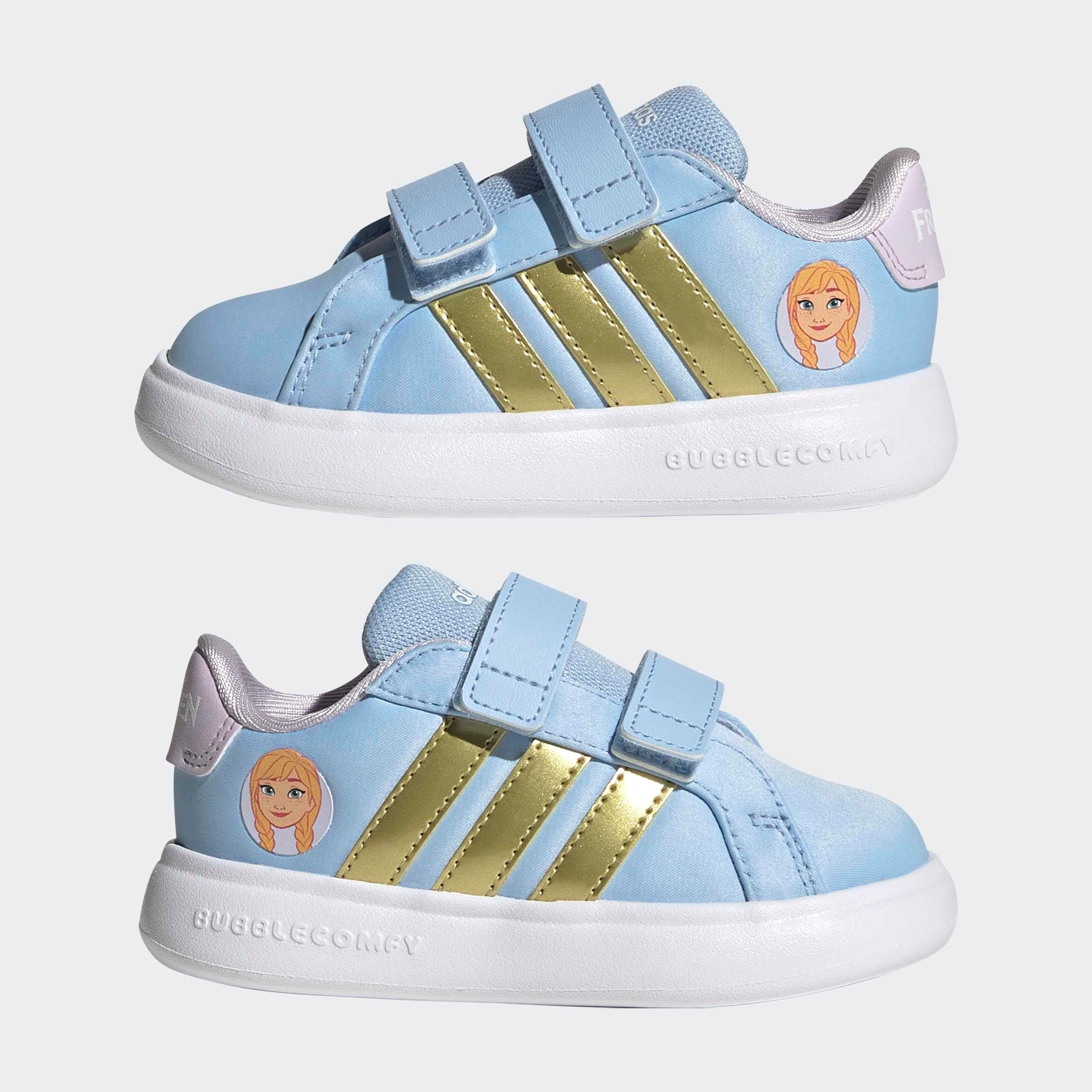 adidas Sportswear Klettschuh »ADIDAS DISNEY FROZEN GRAND COURT 3.0  FÜR BABYS UND KLEINKINDER«  Frozen