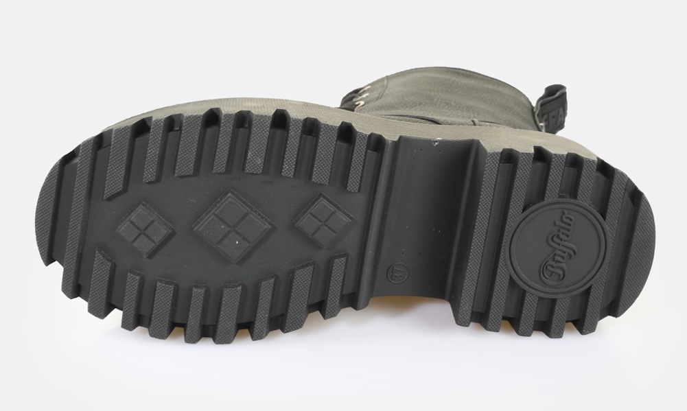 Thumbnail - Buffalo Schnürboots "Aspen Lace Up Warm" Plateauboots, Bikerboots mit Schnürung und Reißverschluss