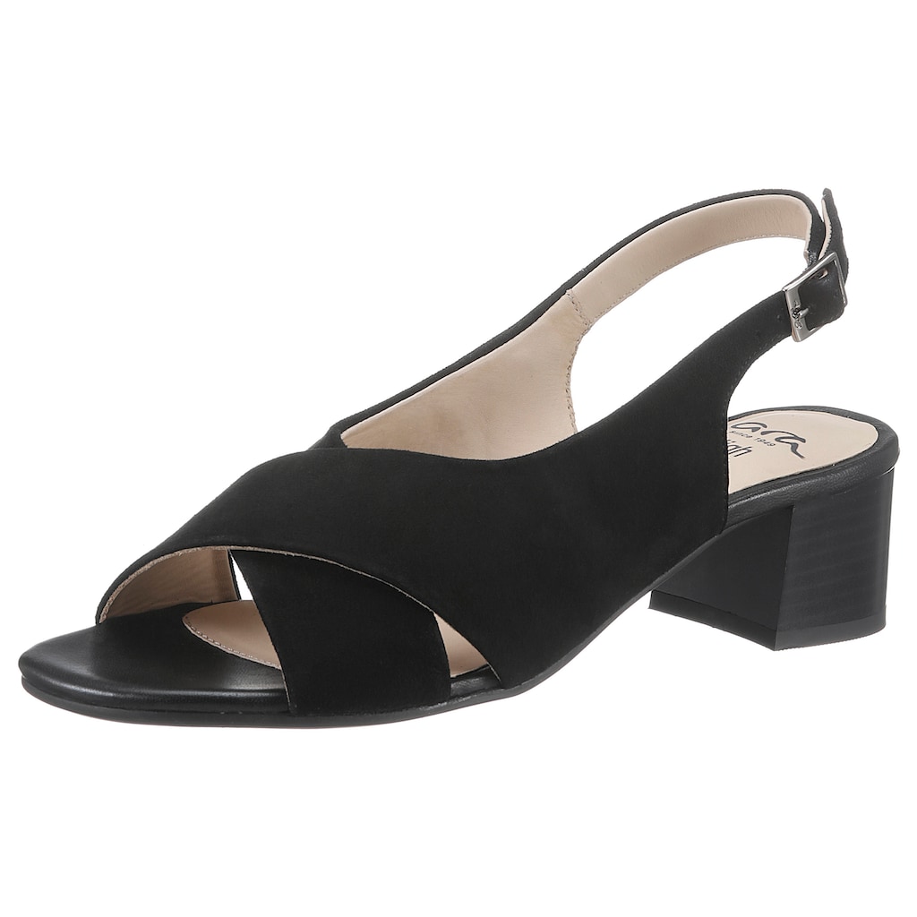 Ara Sandalette »PRATO«, Sommerschuh, Sandale, Blockabsatz, mit Riemchen, G-Weite