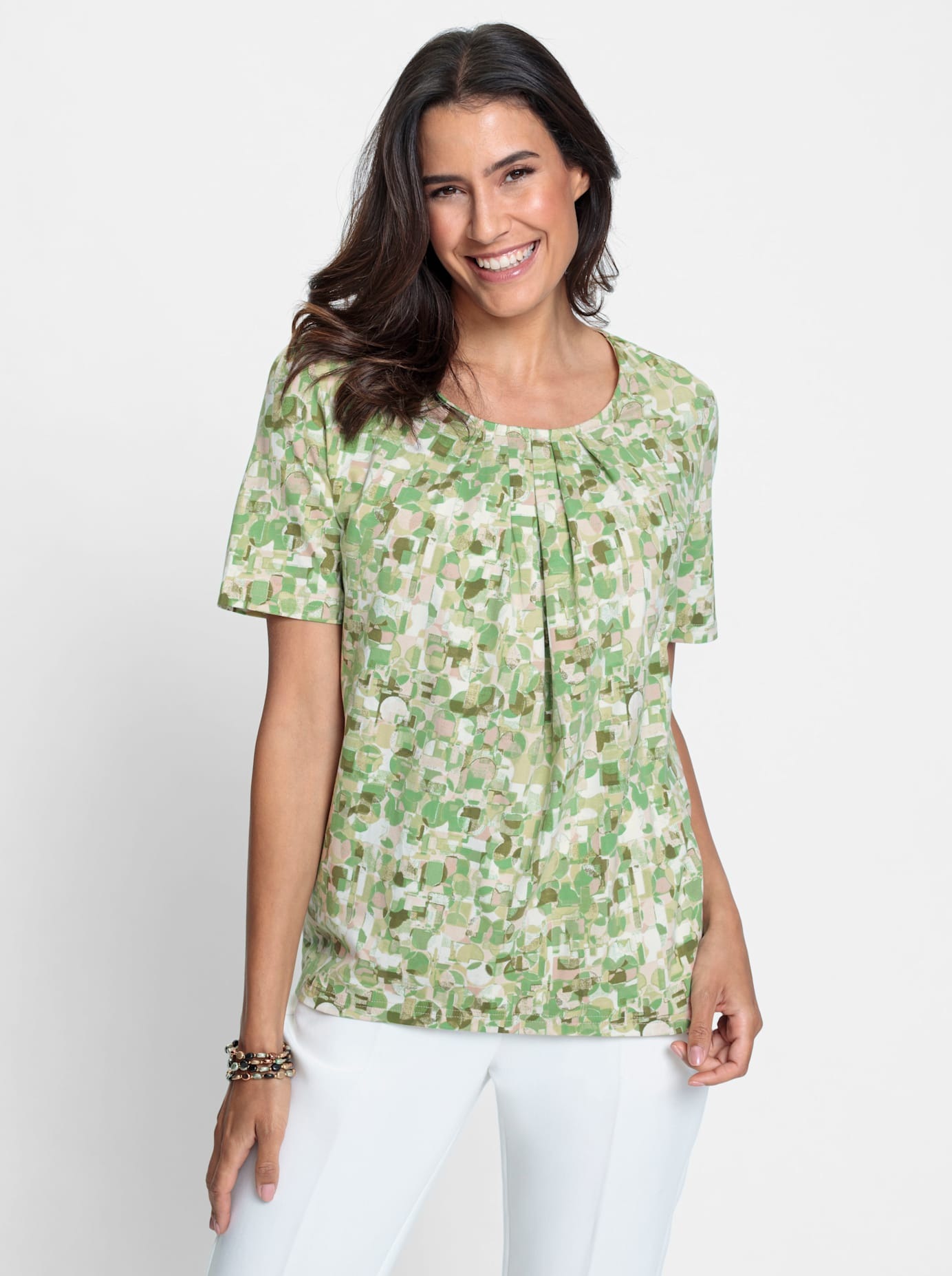Inspirationen Print-Shirt "Druck-Shirt" 1 Stk. tlg. günstig online kaufen