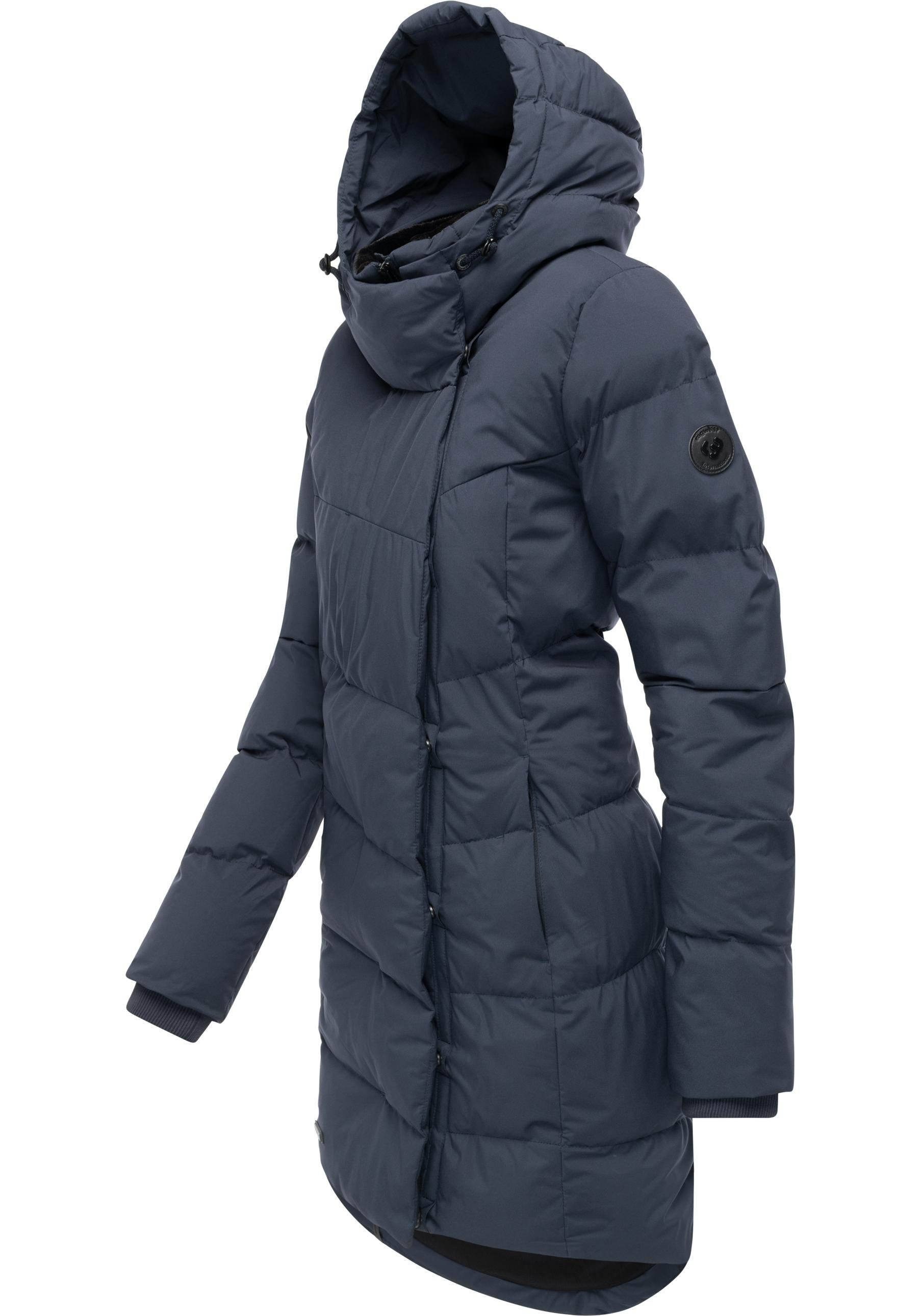 Ragwear Wintermantel »Pavla Soft YOUMODO«, Wasserdichter Steppmantel mit Fleecekragen