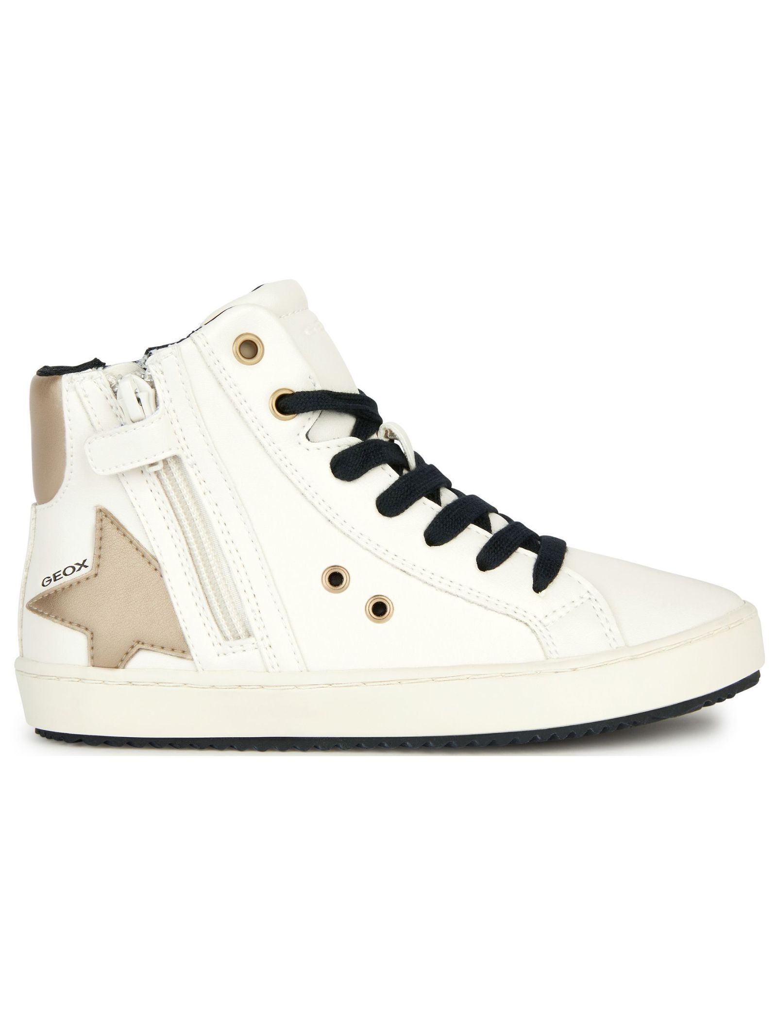Geox Sneaker »Geox Sneaker Lederimitat/Textil«