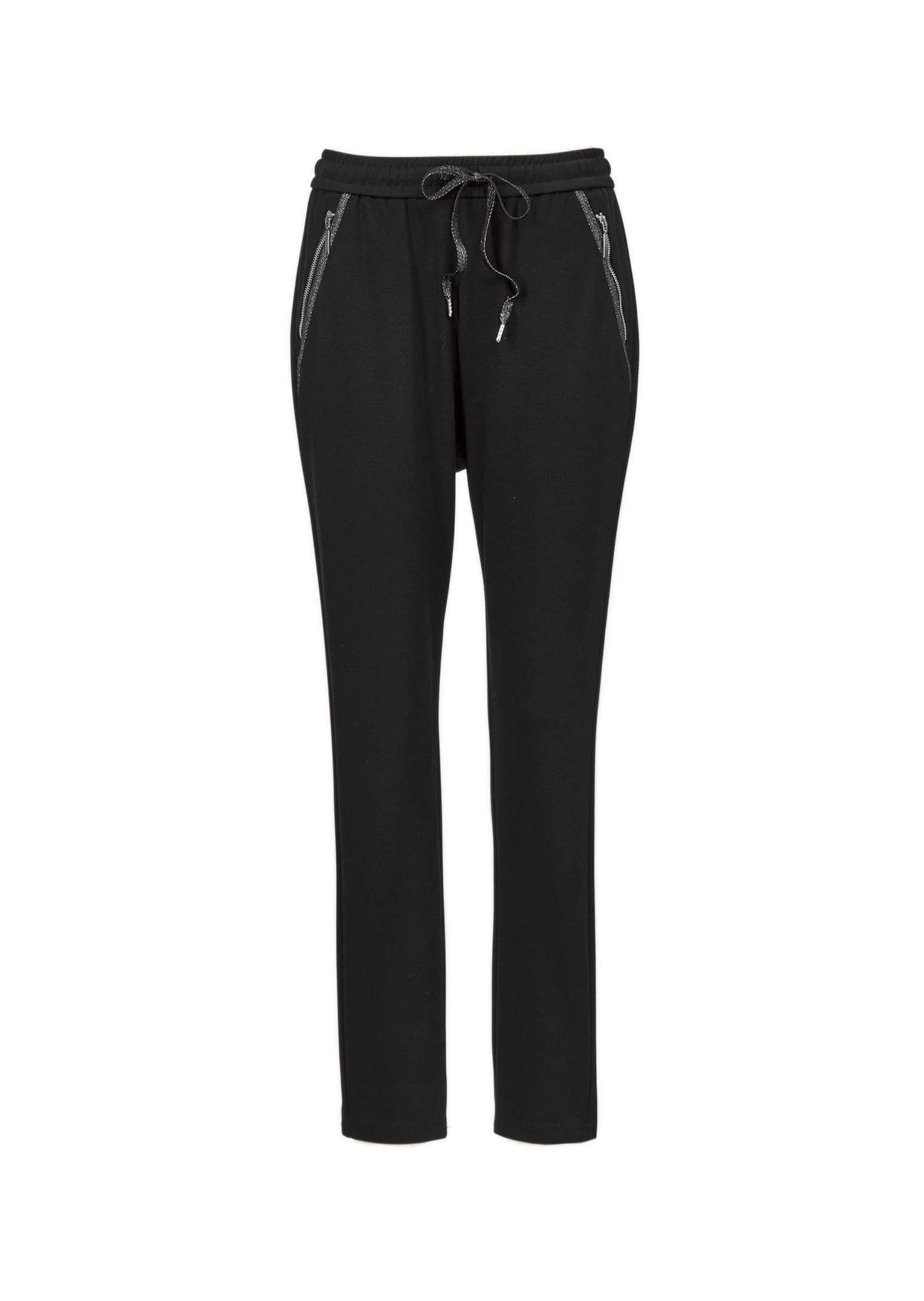 GOLDNER "Kurzgröße Elegante Joggpants SARA, hoher Bund" Ohne