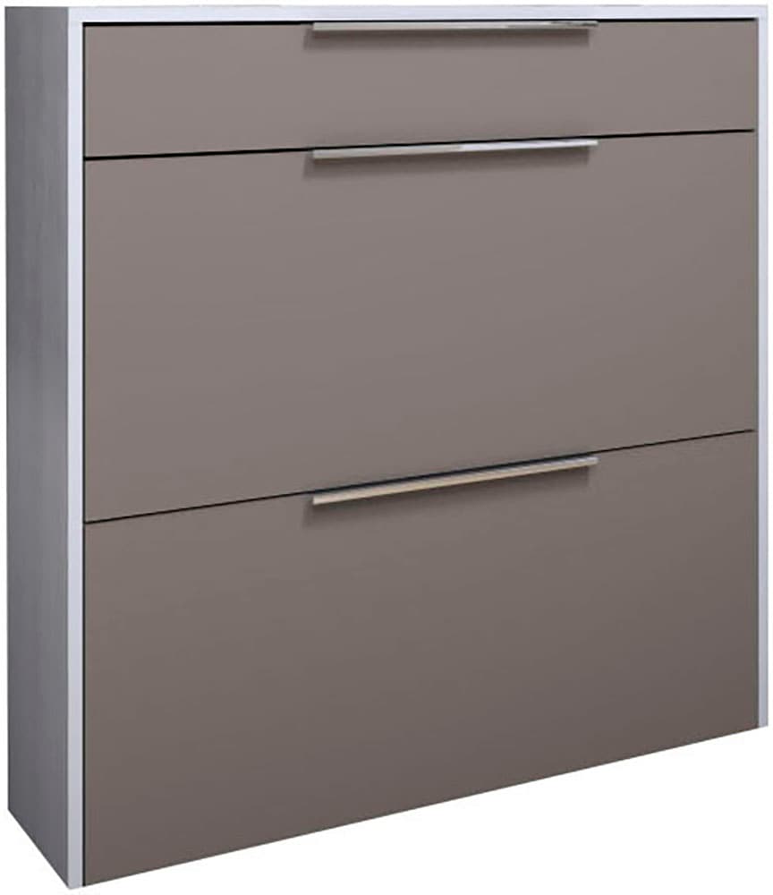 borchardt Möbel Schuhschrank "Olivia", Wandmontage, stehende Montage & Glas günstig online kaufen