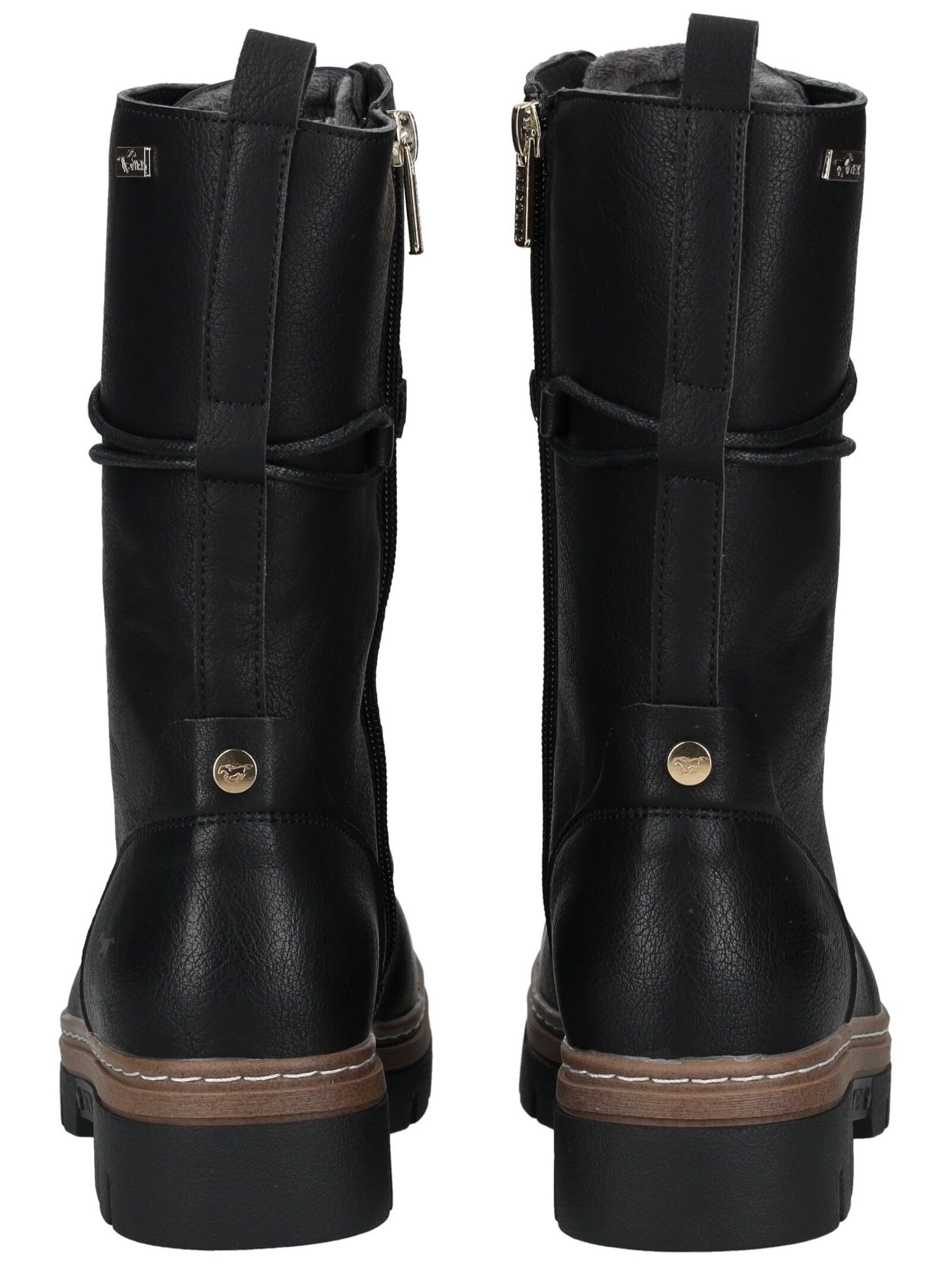 Mustang Shoes Schnürstiefelette »Mustang Shoes Stiefel Lederimitat«