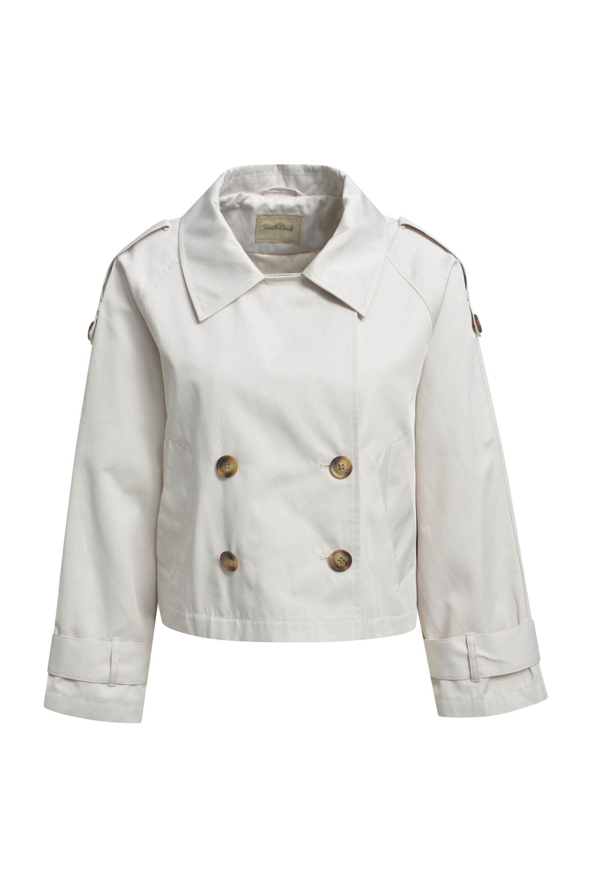 Smith & Soul Kurzjacke in Trench-Optik günstig online kaufen