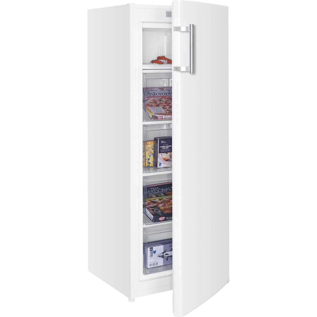 Hanseatic Gefrierschrank, 142,6 cm hoch, 54,4 cm breit, QuickFreeze