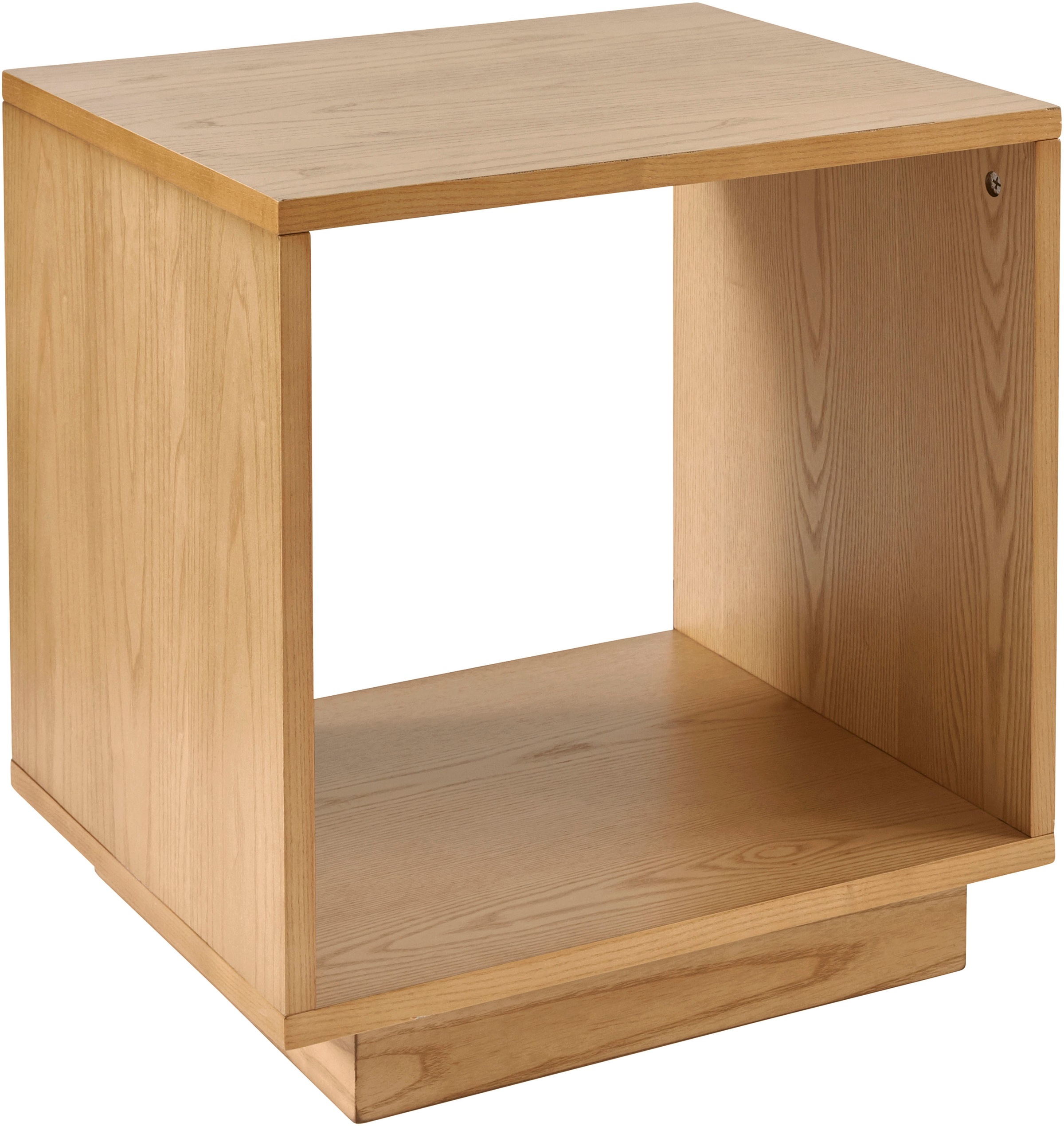 Beistelltisch "Grelia", naturfarben, B:50cm H:52cm T:50cm, LEGER HOME BY LENA GERCKE, Tische, Beistelltisch, Minimalistischer Würfel, klare Linien, vielseitig einsetzbar, B 50 cm 2