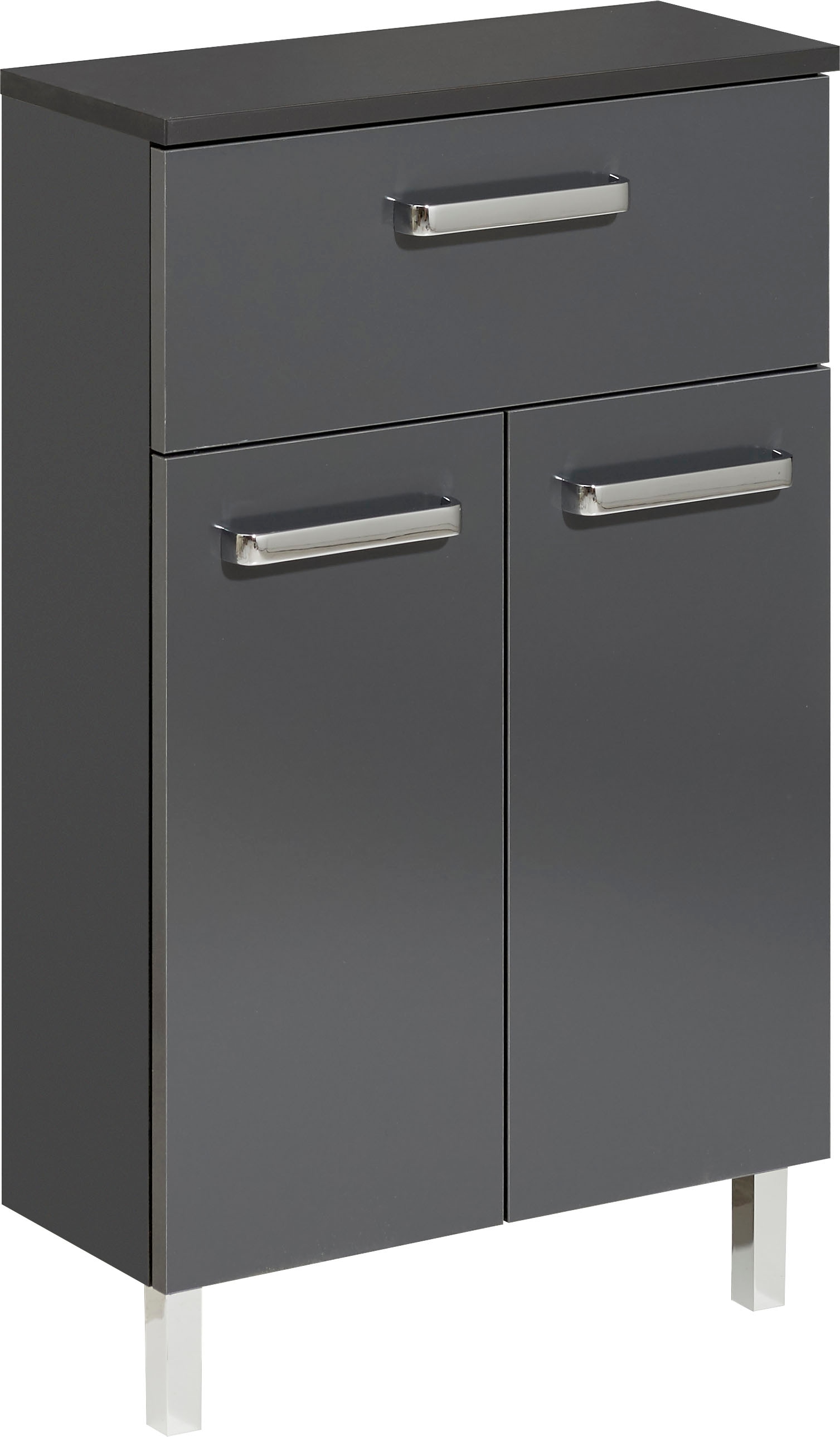 Saphir Unterschrank "Quickset Badschrank mit 2 Türen, 1 Schublade, 50 cm br günstig online kaufen