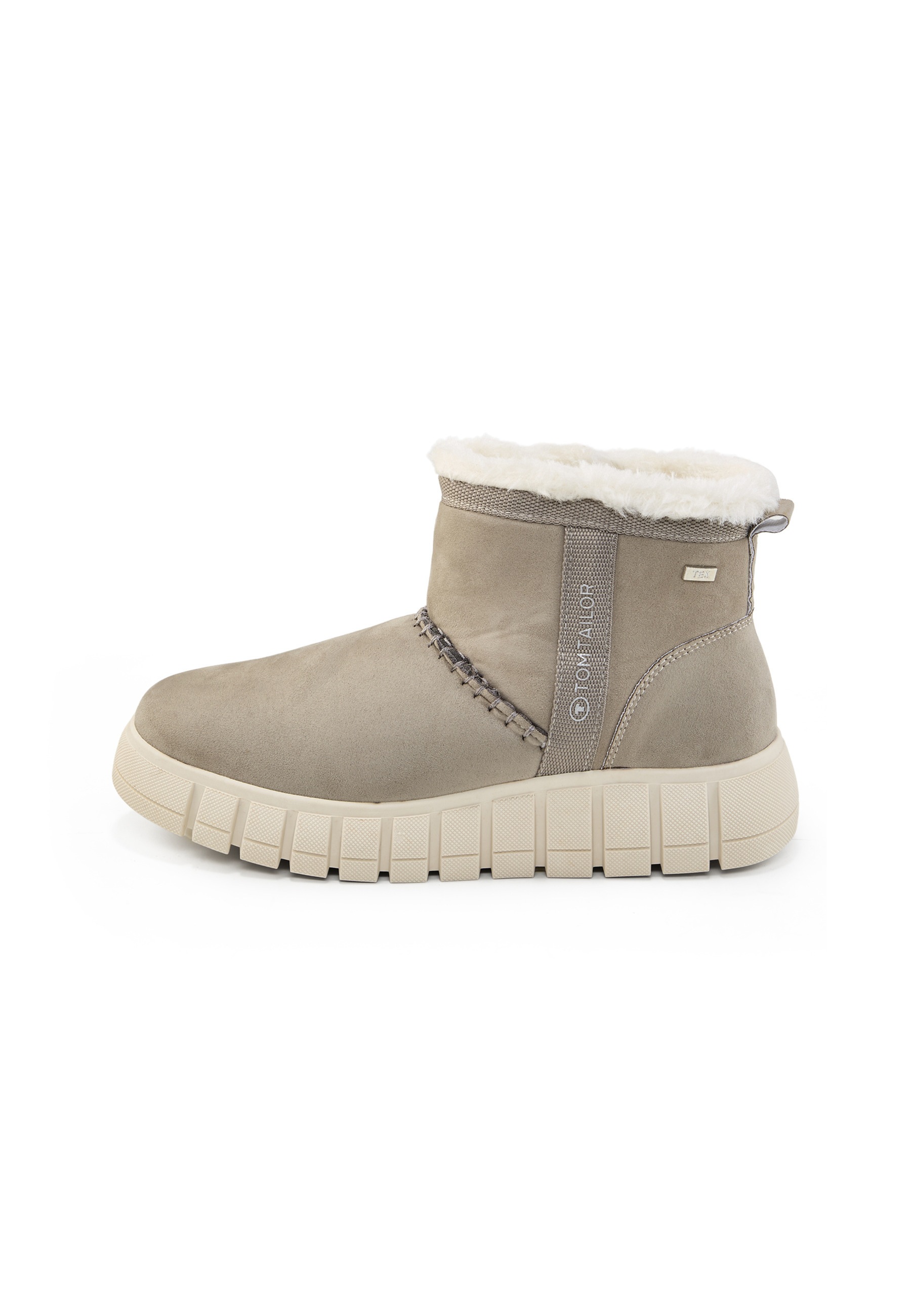 Stiefel TOM TAILOR "Tom Tailor Boots", Mädchen, Gr. 32, ice, Polyester, unifarben, Schuhe Stiefel 2