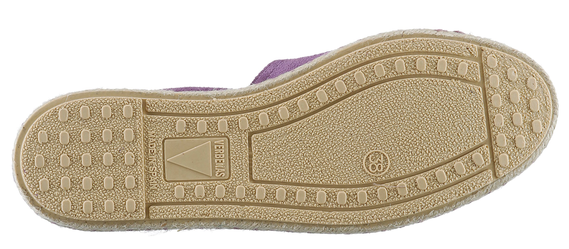 VERBENAS Espadrille »CARMEN SERRAJE«, Schlupfschuh, Sommerschuh, Loafer mit typischem Jute-Rahmen