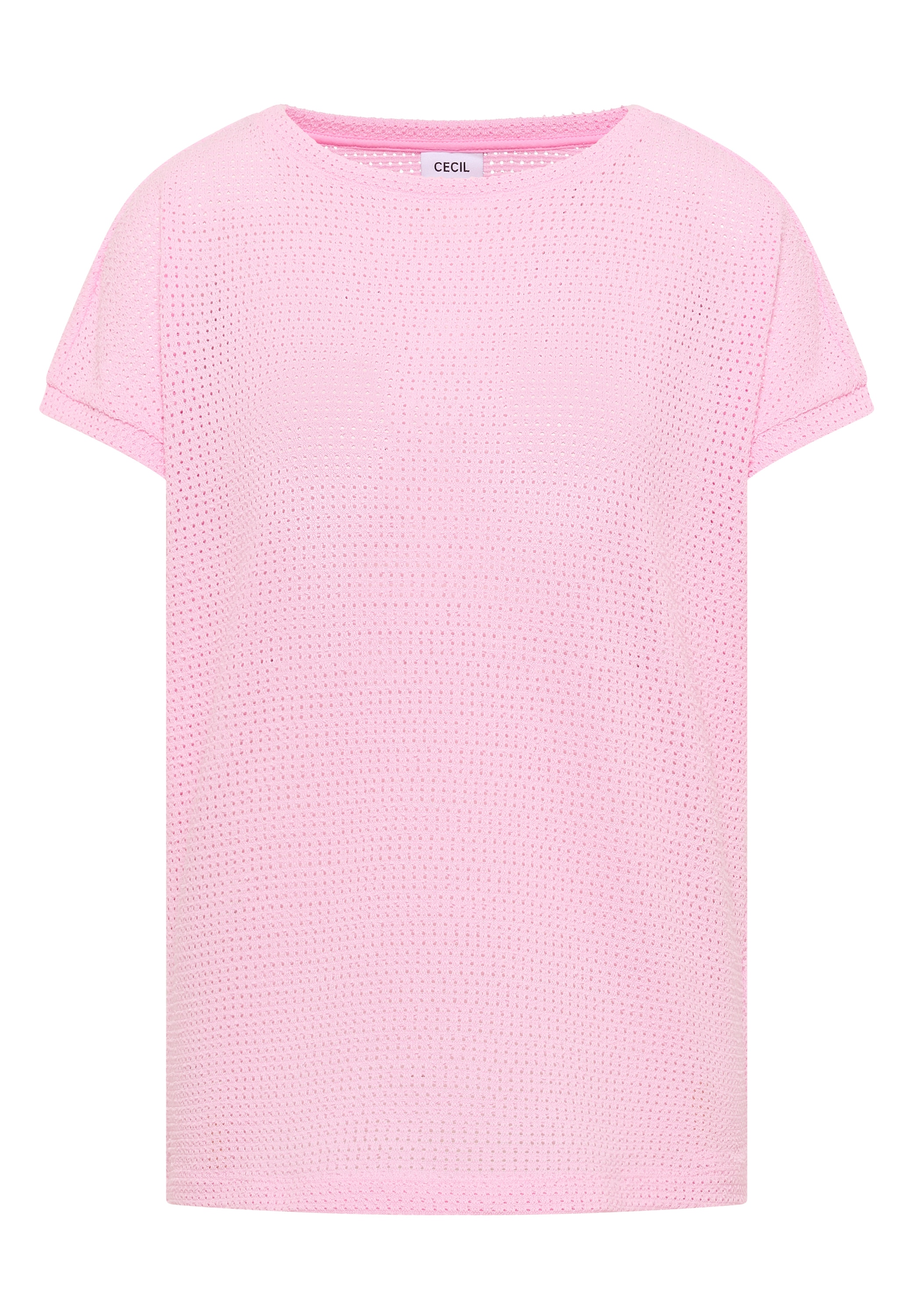 Cecil T-Shirt mit U-Boot-Ausschnitt