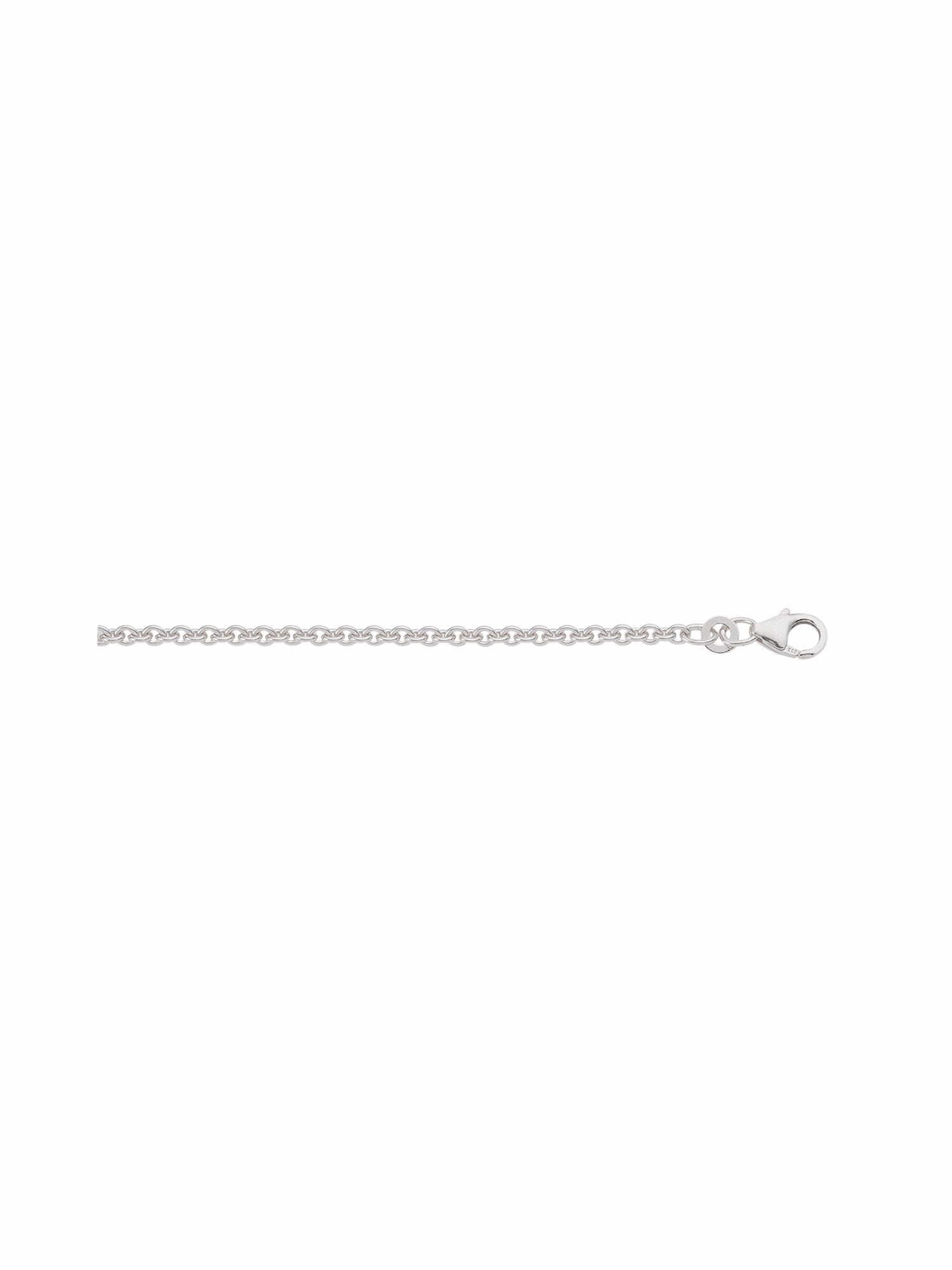 Adelia´s Silberkette »925 Silber Anker Halskette Ø 1,9 mm«, Silberschmuck für Damen