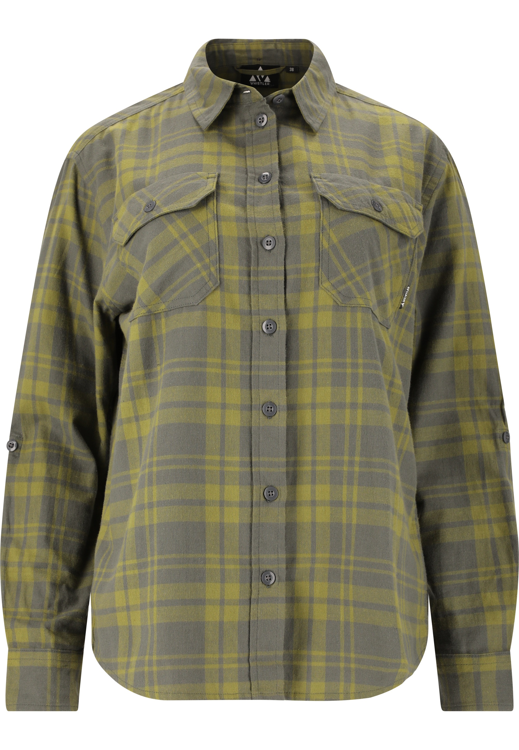 WHISTLER Fleeceshirt »Taurus«, aus reiner atmungsaktiver Baumwolle