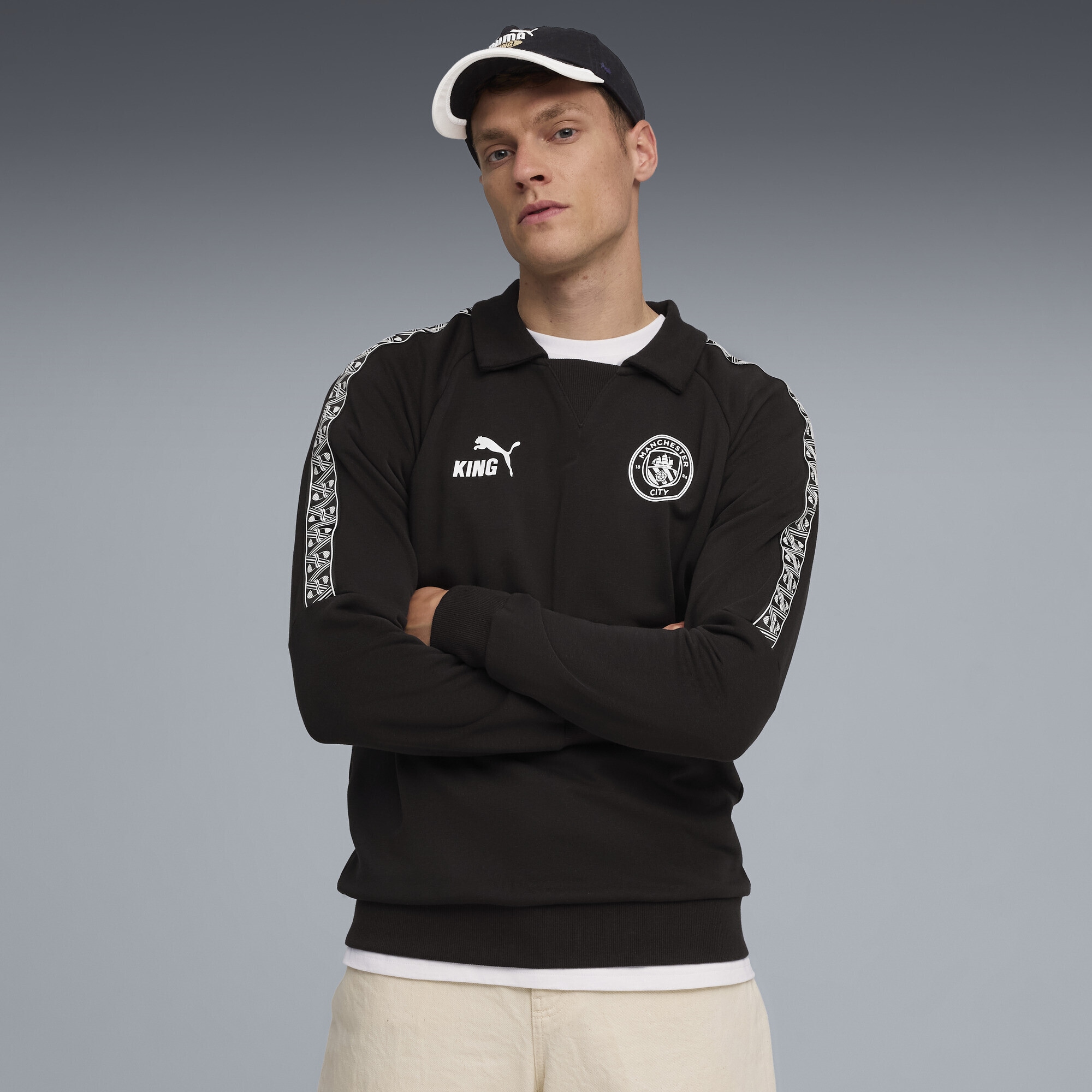 PUMA Sweatshirt »Manchester City KING Drill Top Herren«