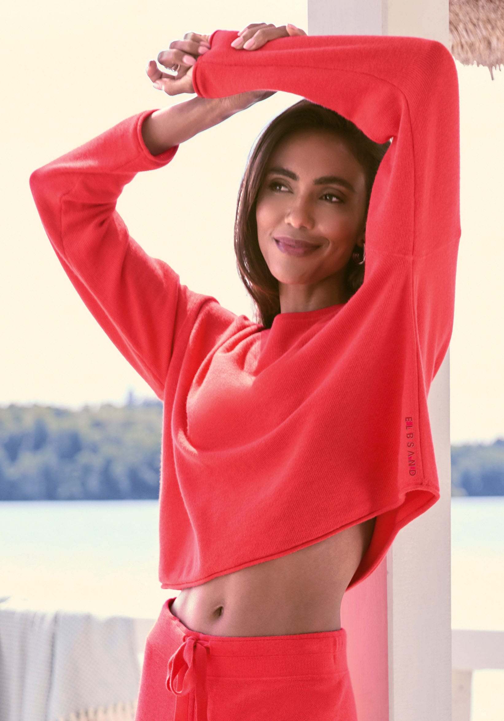 Elbsand Sweater, aus hochwertigem Feinstrick, Loungewear günstig online kaufen