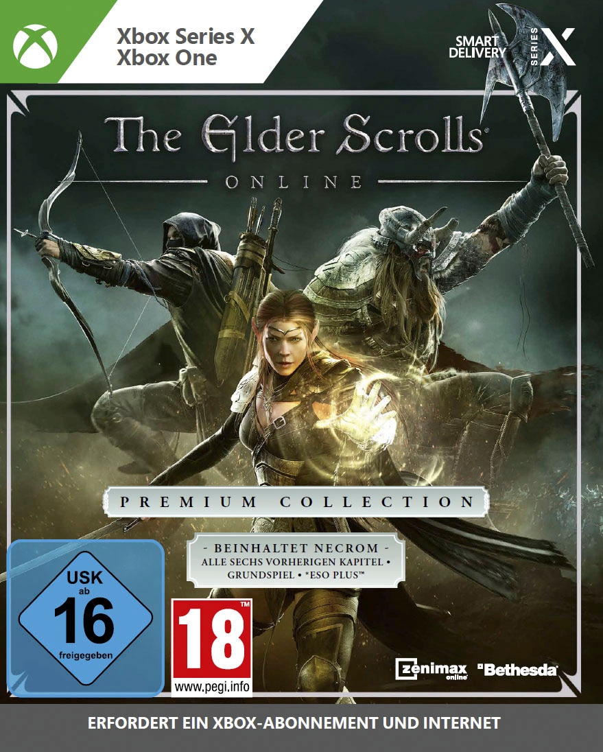 BETHESDA Spielesoftware "The Elder Scrolls Online: Premium Collection II", Xbox One, transparent, Spielesoftware