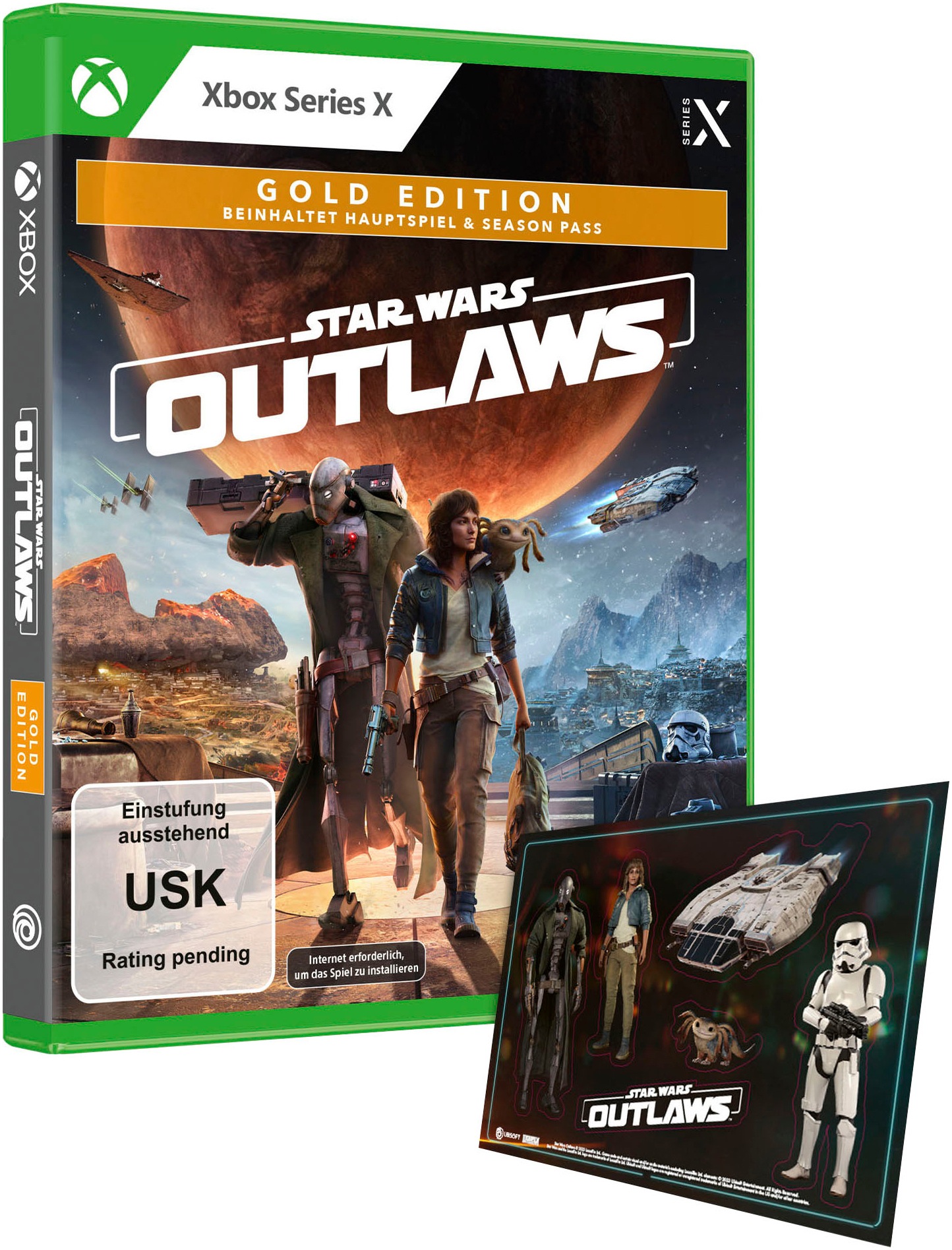 Spielesoftware »Star Wars Outlaws Gold Edition«, Xbox Series X