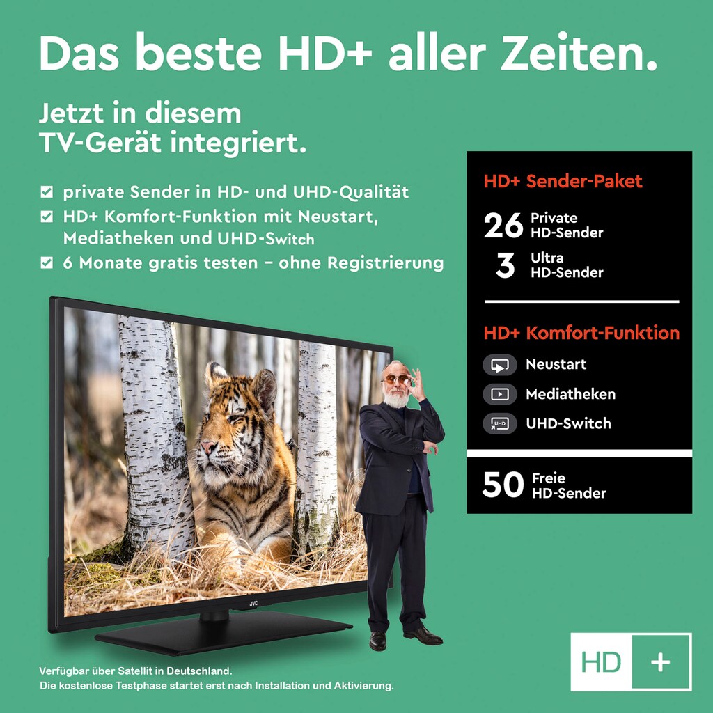 JVC LED-Fernseher »LT-32VH5156«, 80 cm/32 Zoll, HD-ready, Smart-TV