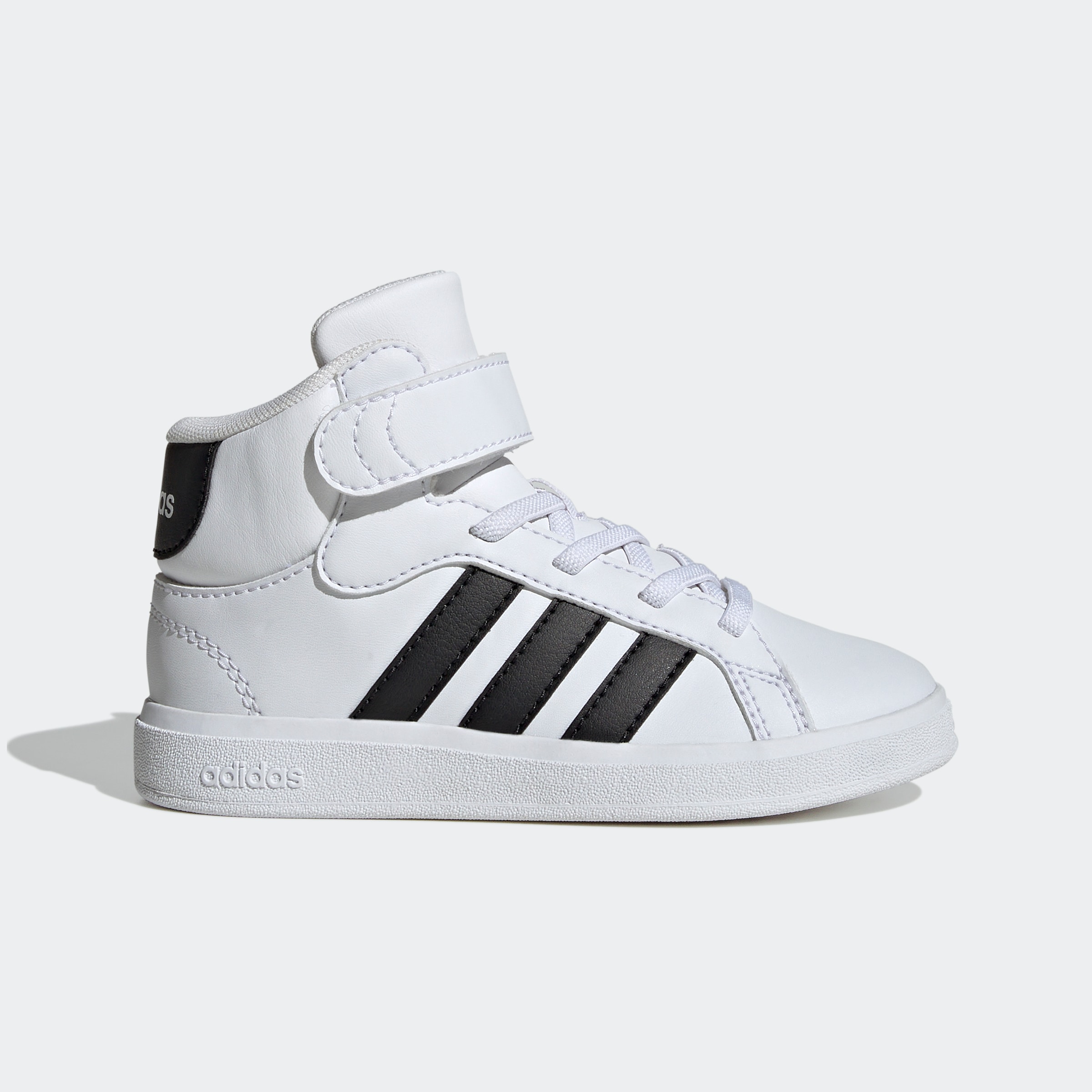 adidas Sportswear Sneaker »GRAND COURT MID KIDS«, Design auf den Spuren des adidas Superstar