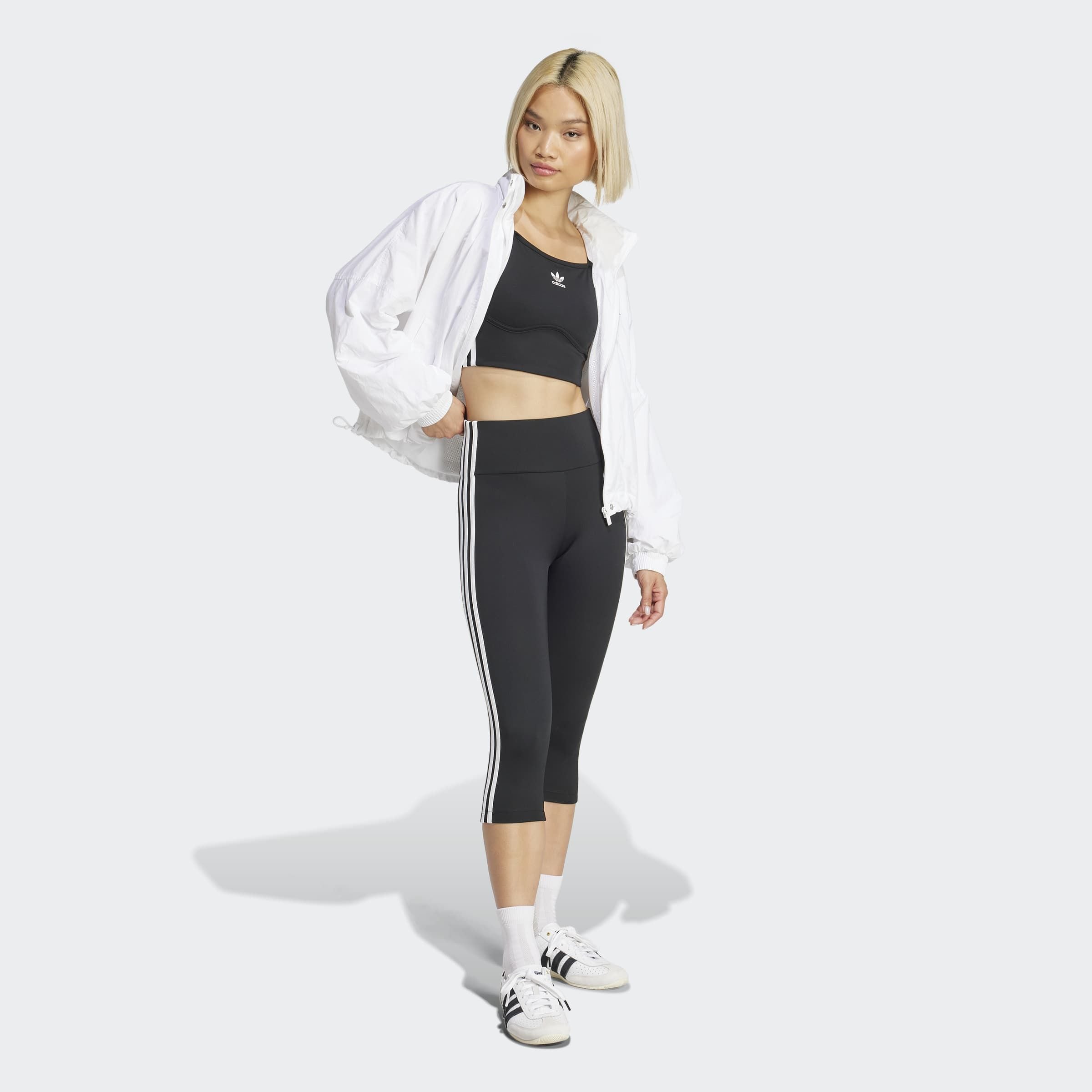 adidas Originals Leggings »3S CAPRI LGNS«, (1 tlg.)