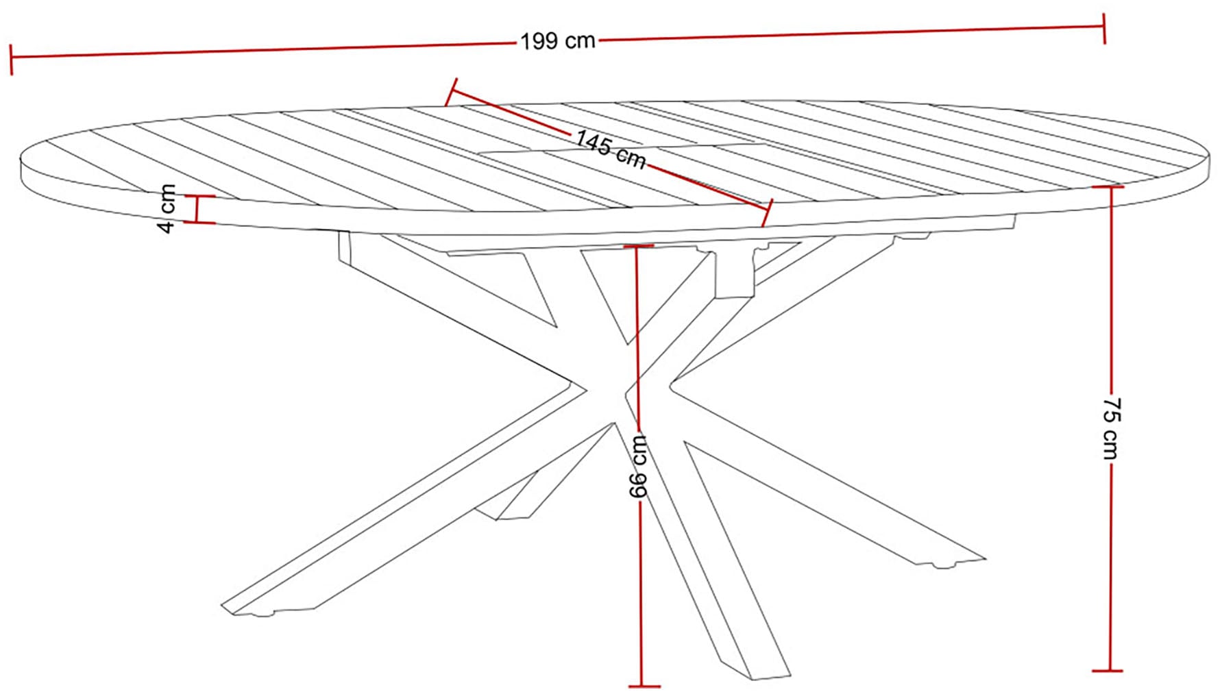 Destiny Garten-Essgruppe »COMO ARONA Essgruppe 4 Se + Tisch« Set,  Tisch ausziehbar