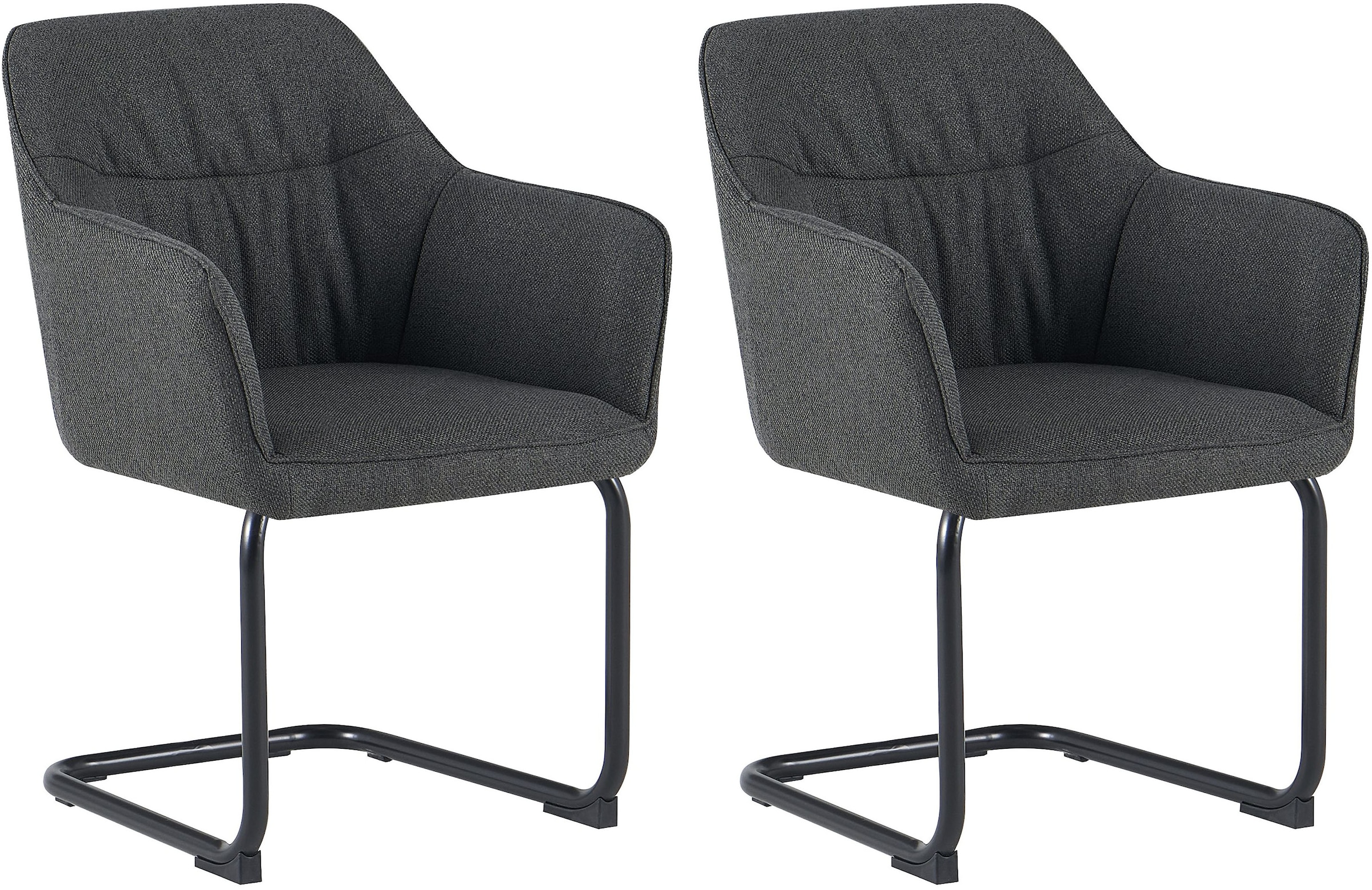 OTTO home Freischwinger "Elba" (Set) 2 Stk.gemütlicher Stuhl / Sessel, 180 günstig online kaufen