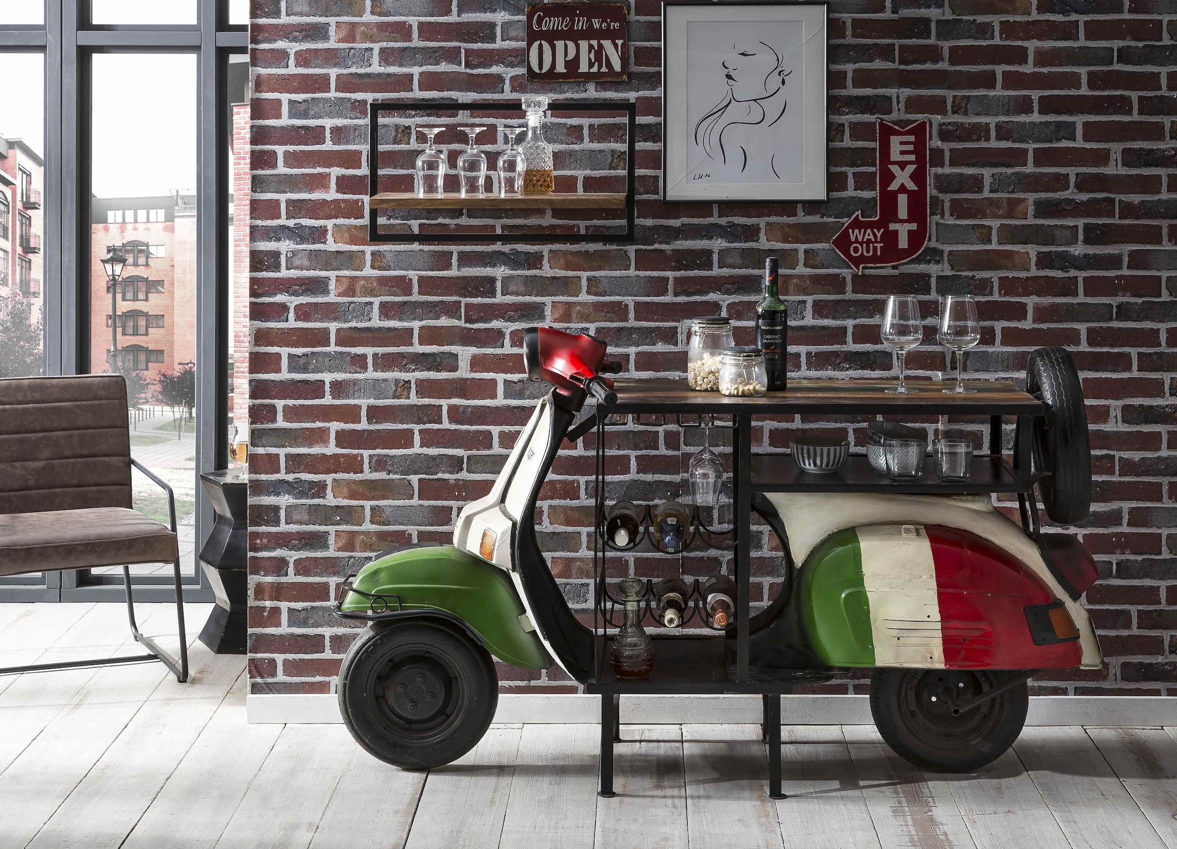 SIT Bartisch »This&That«, für echte Vespa Fans