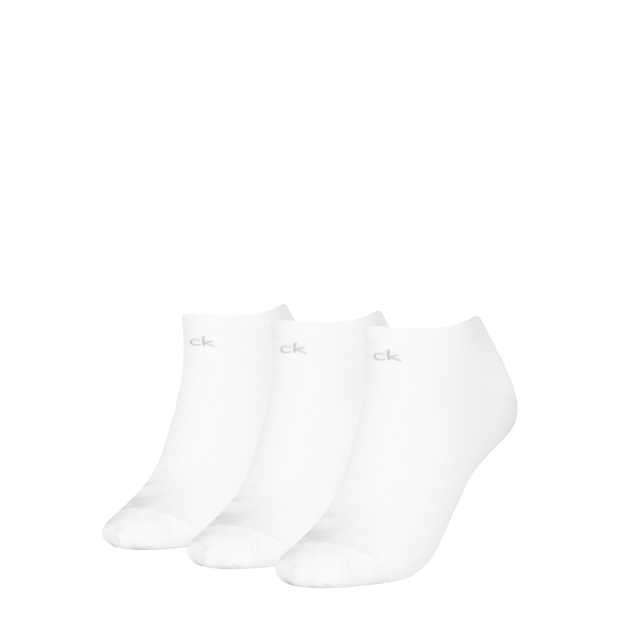 Calvin Klein Sneakersocken "CK WOMEN SNEAKER" 3 Paar, schmales Rippenbündch günstig online kaufen