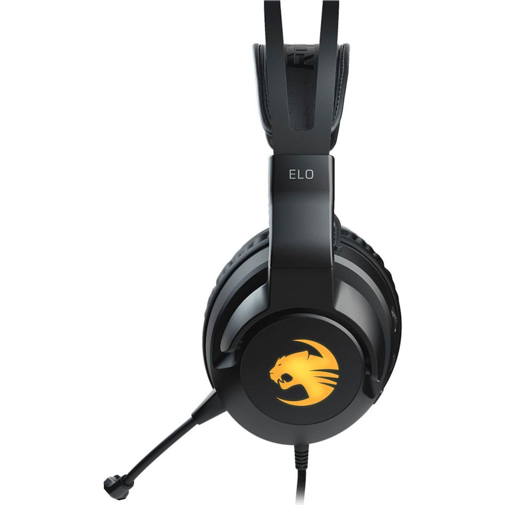 ROCCAT Gaming-Headset »Elo 7.1 USB - Surround-Sound RGB PC«, Mikrofon abnehmbar-Rauschunterdrückung