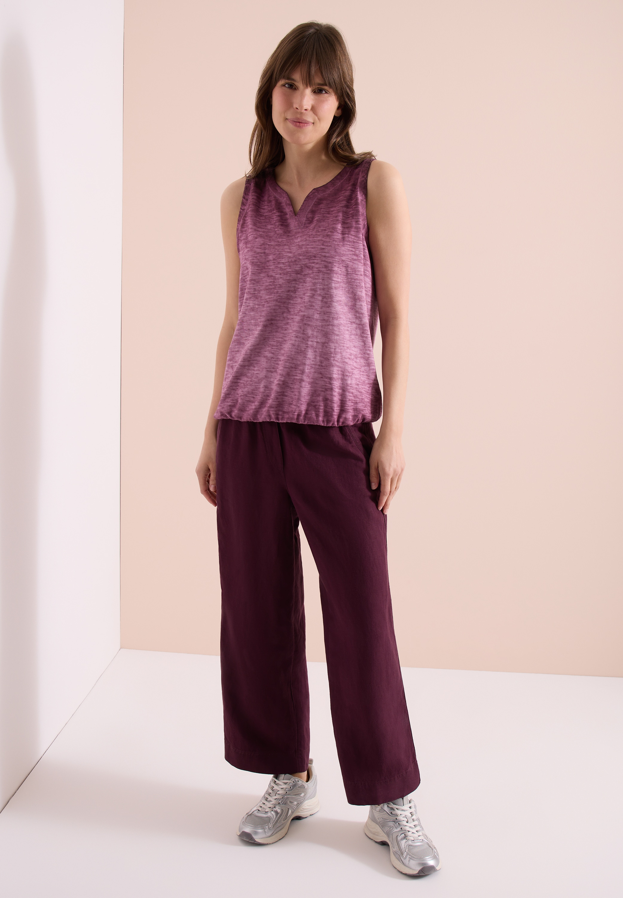 Cecil Shirttop aus reiner Baumwolle