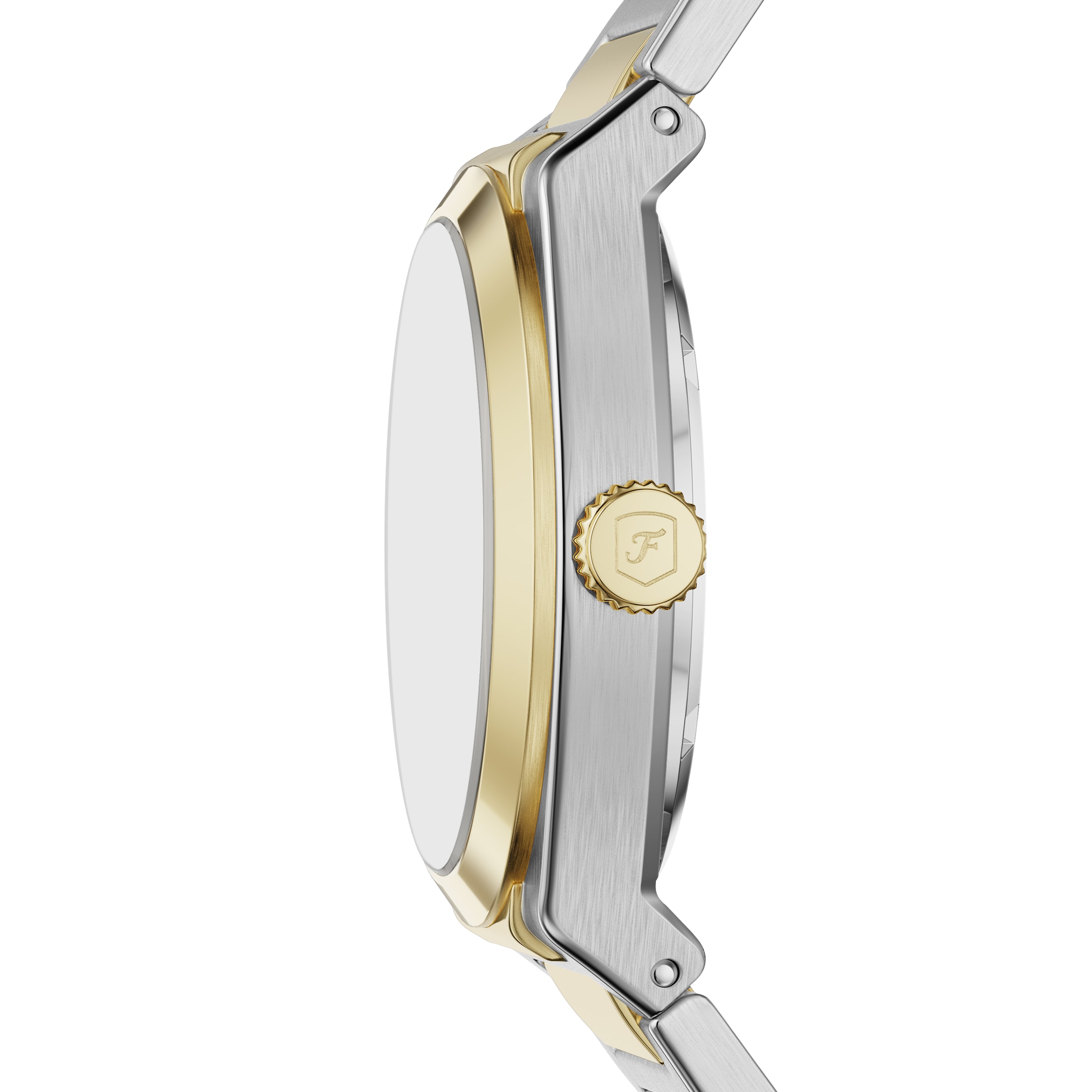 Fossil Automatikuhr »EVERETT« Armbanduhr, Herrenuhr, Mechanische Uhr, Edelstahlarmband, analog