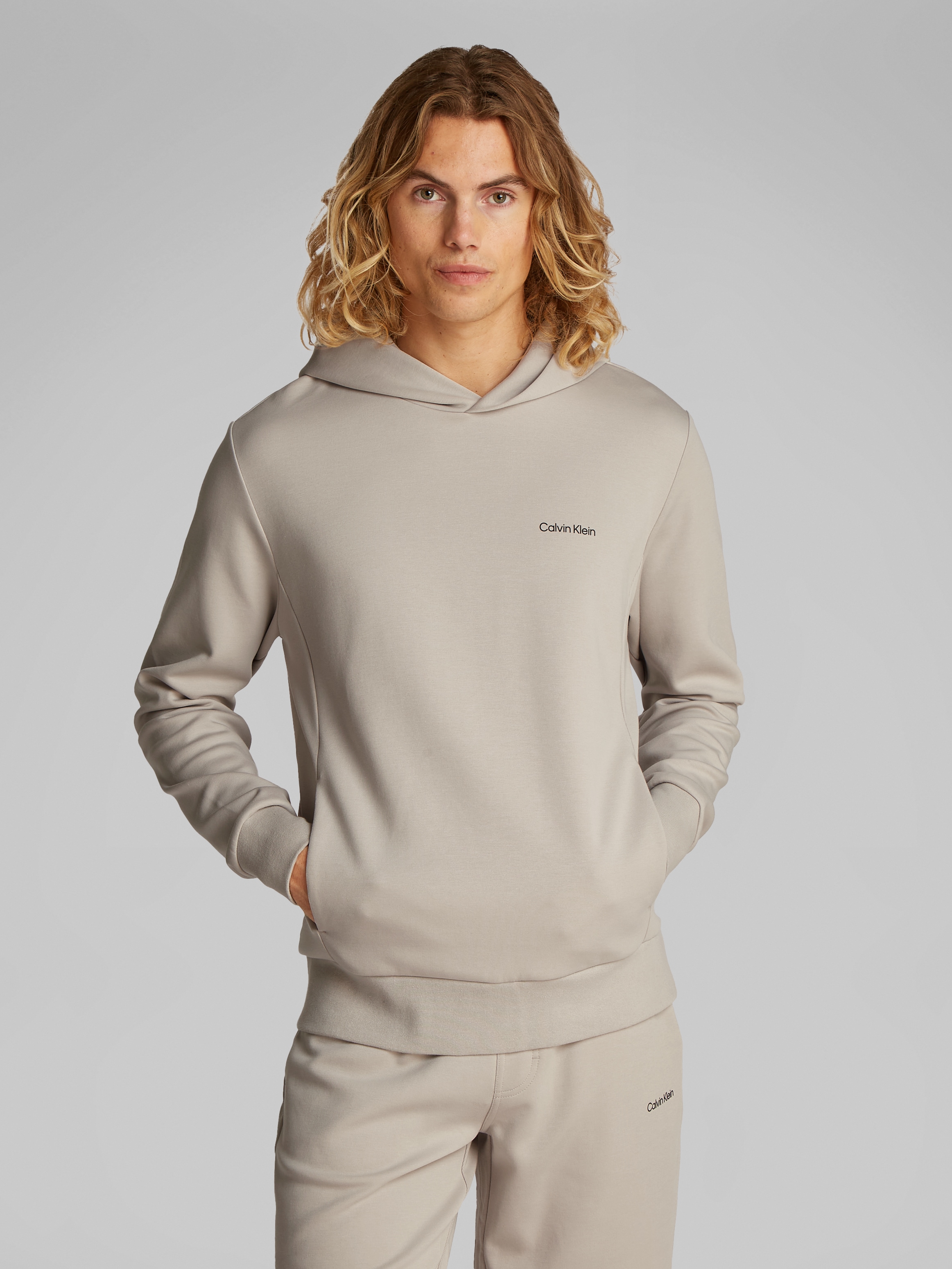 Calvin Klein Kapuzensweatshirt MICRO LOGO HOODIE mit Kängurutasche günstig online kaufen