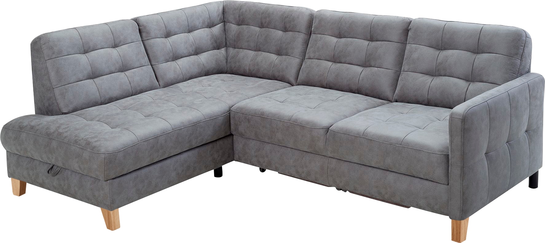 exxpo - sofa fashion Ecksofa "Elio, kompakt und komfortabel, bequem, zeitlo günstig online kaufen