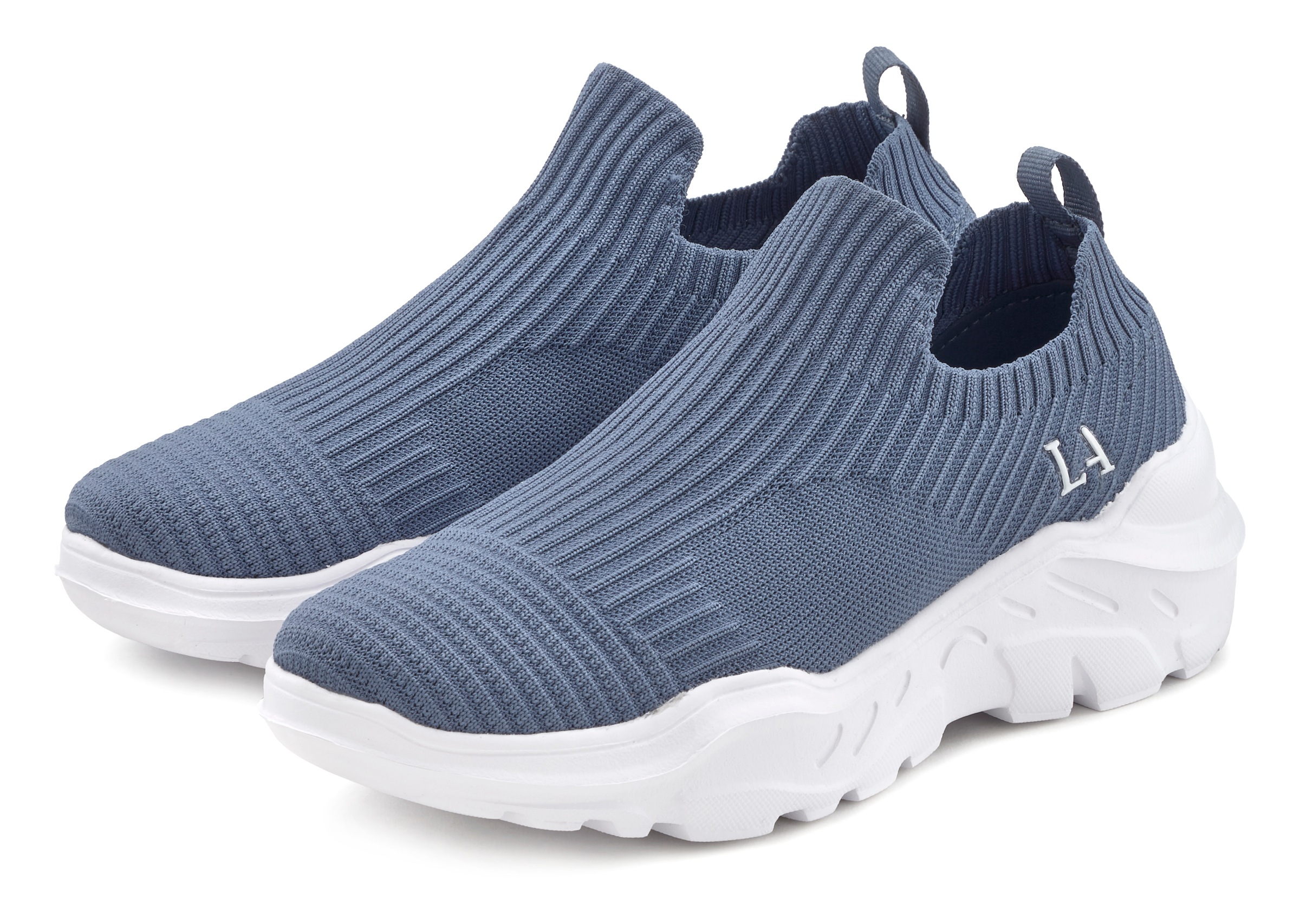 LASCANA Sneaker, Halbschuh, Slipper, Freizeitschuh zum Reinschlüpfen VEGAN günstig online kaufen