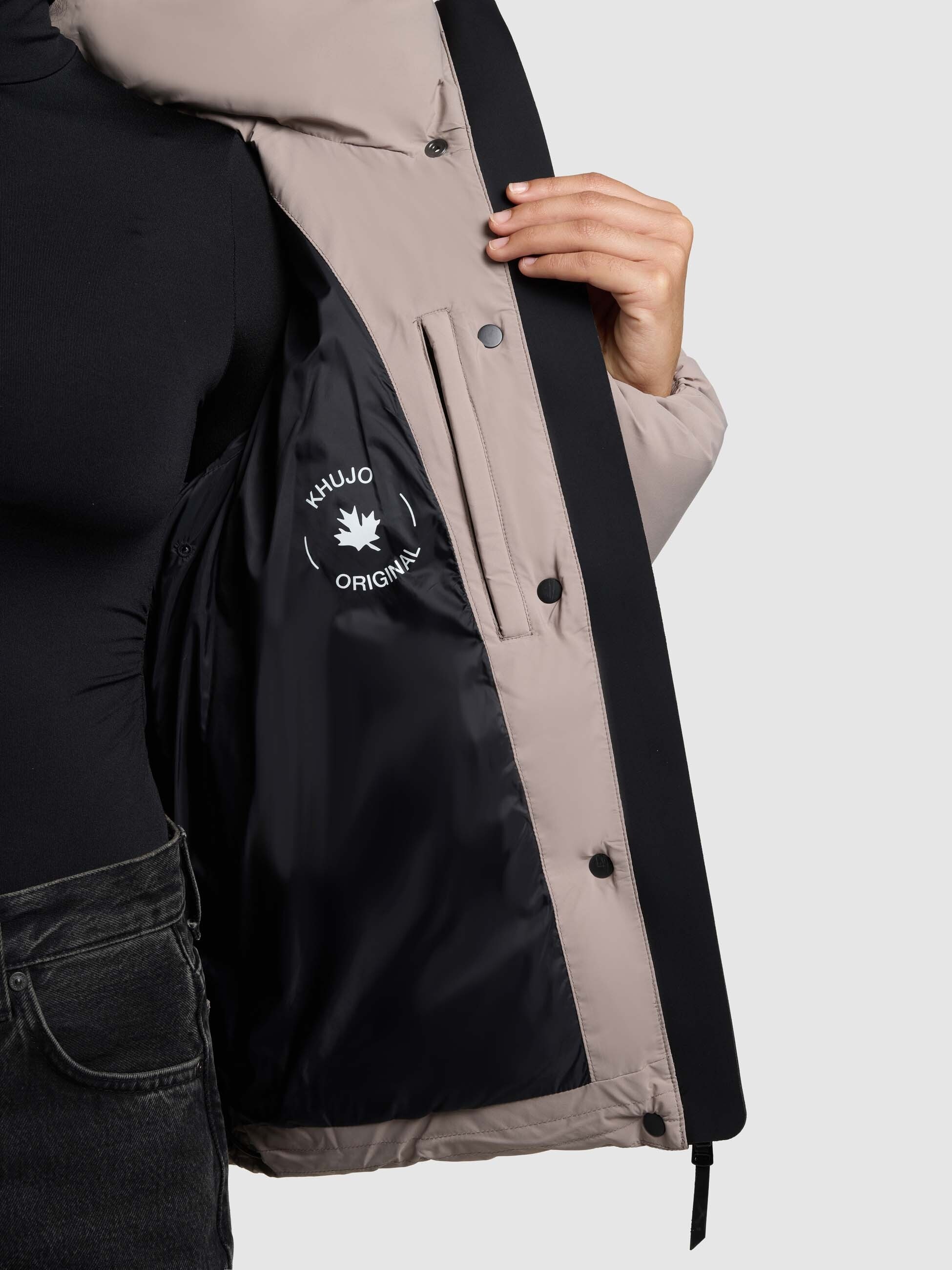 khujo Steppjacke »RINJA2 MATT« ohne Kapuze