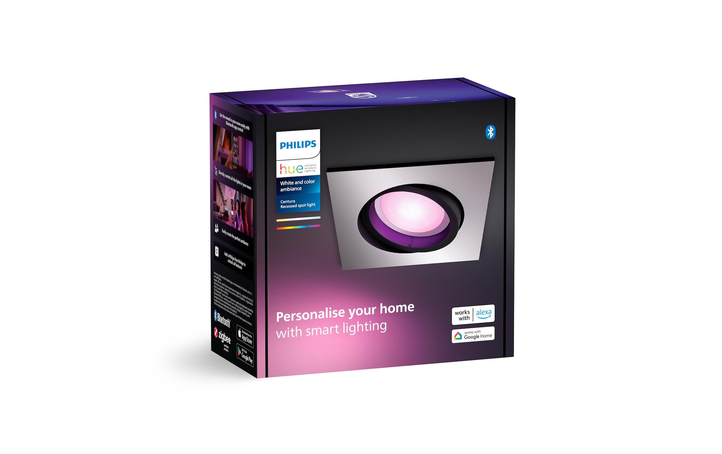 Philips Hue LED Deckenleuchte »Centura Eckig«
