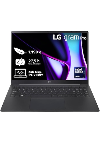 Notebook »Gram Pro 16" 16Z90SP-G.AD7BG Ultralight«, 40,6 cm, / 16 Zoll, Intel, Core...