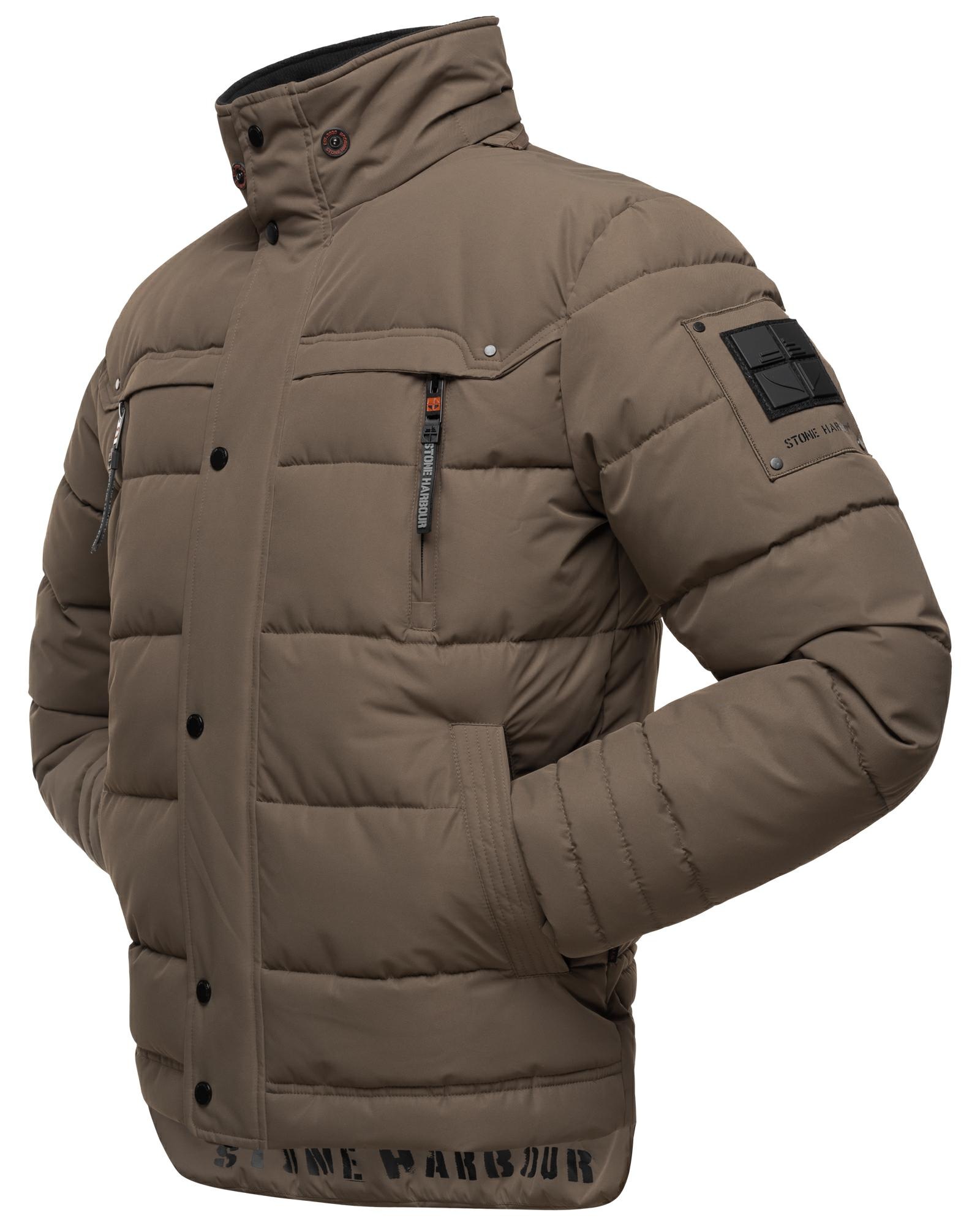 Stone Harbour Steppjacke »Witas«, mit Kapuze, gesteppte Herren Winterjacke  mit abnehmbarer Kapuze ▷ kaufen | BAUR