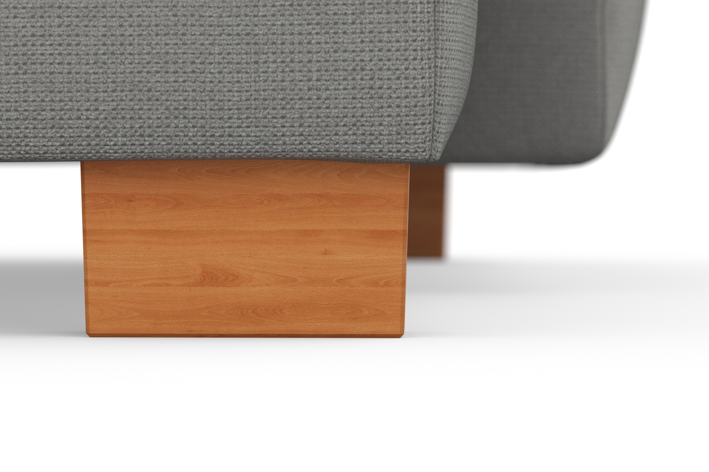 sit&more Wohnlandschaft »Dundee U-Form«, mit Federkern und Massivholzfüßen, wahlweise mit Kopfteilverstellung