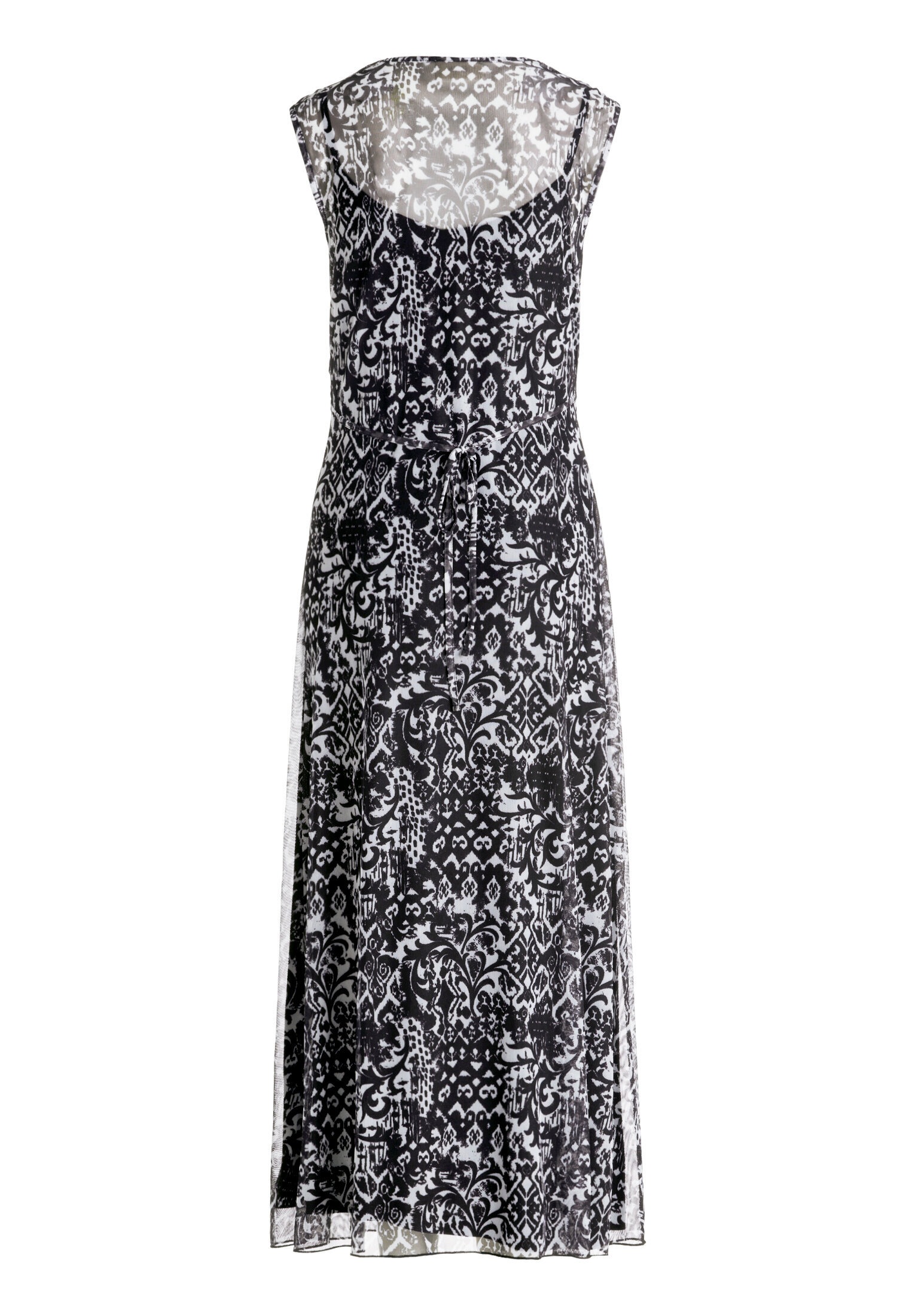 Cartoon Midikleid »Damen ohne Arm« Ohne Tasche Druck