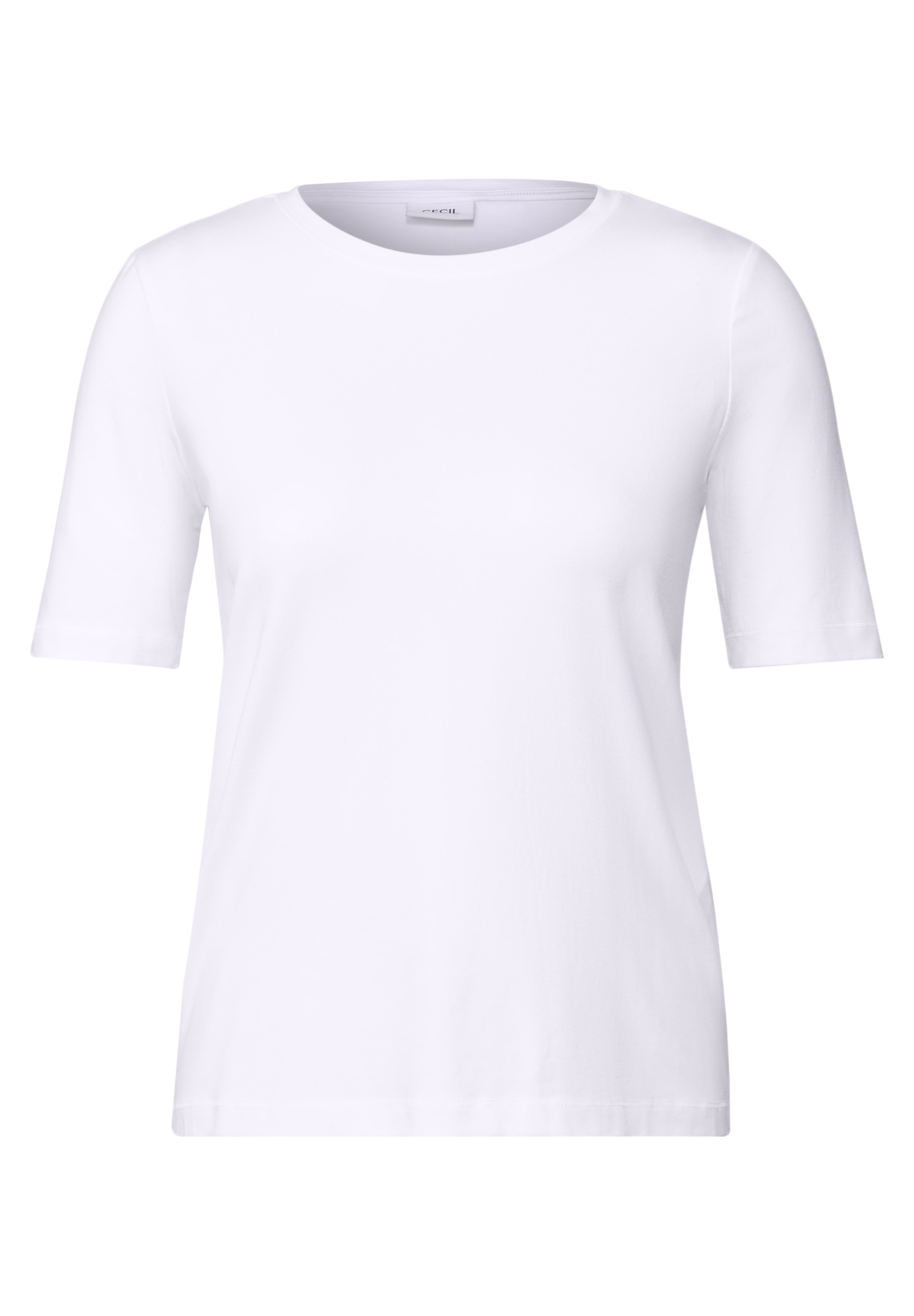 Cecil T-Shirt, im soften Baumwoll-Mix