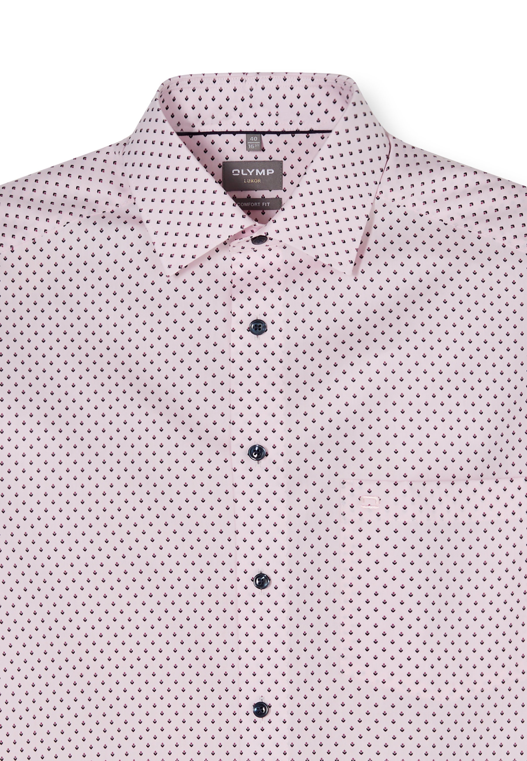 OLMP Luxor Business Shirt Light Pink 46 7