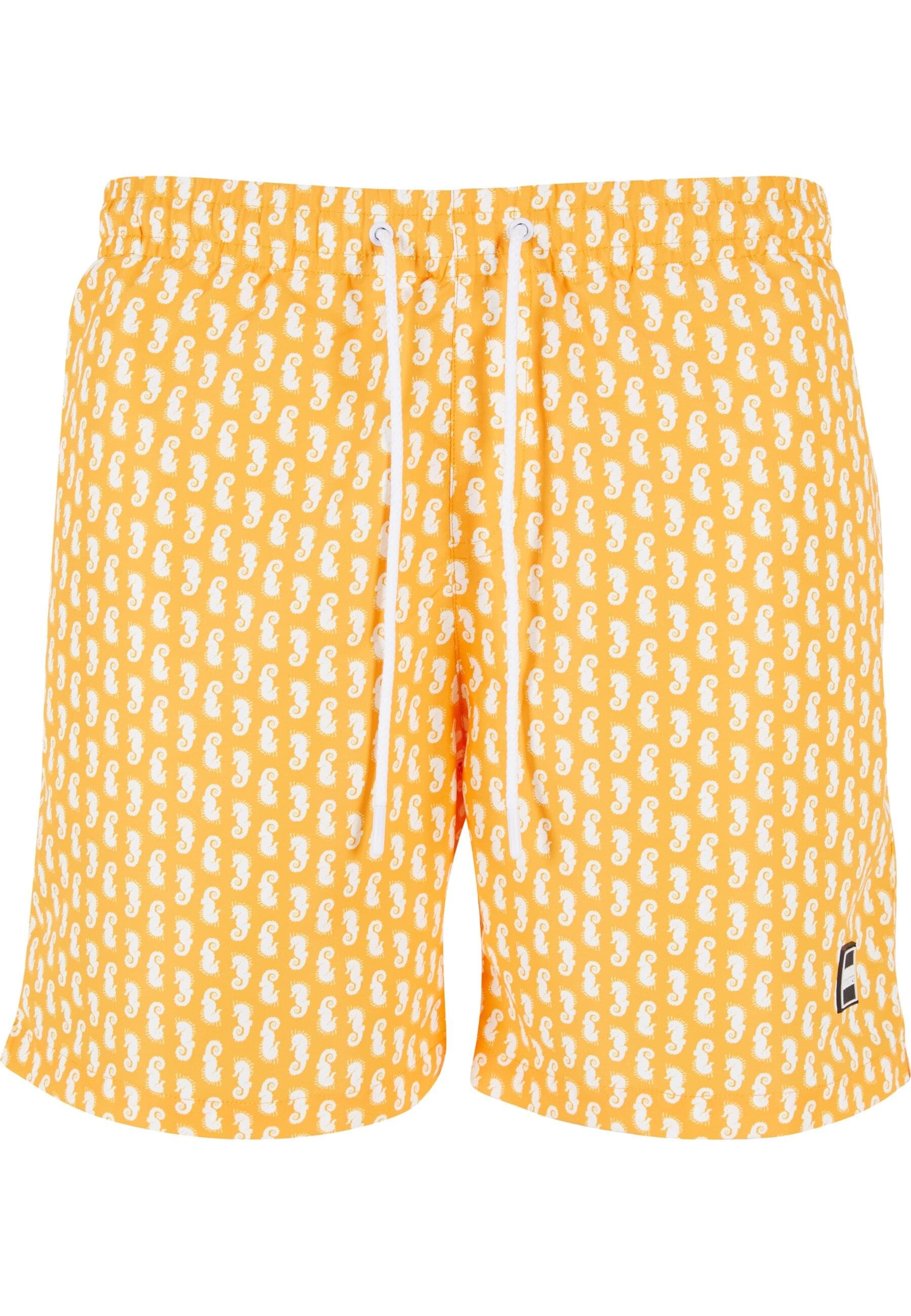 URBAN CLASSICS Badeshorts "Urban Classics Herren Pattern Swim Shorts"