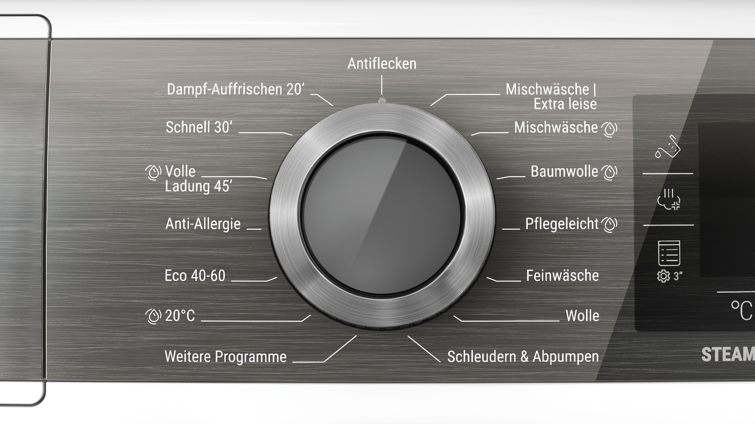 BAUKNECHT Waschmaschine »B7 99 SILENCE DE«, 9 kg, 1400 U/min